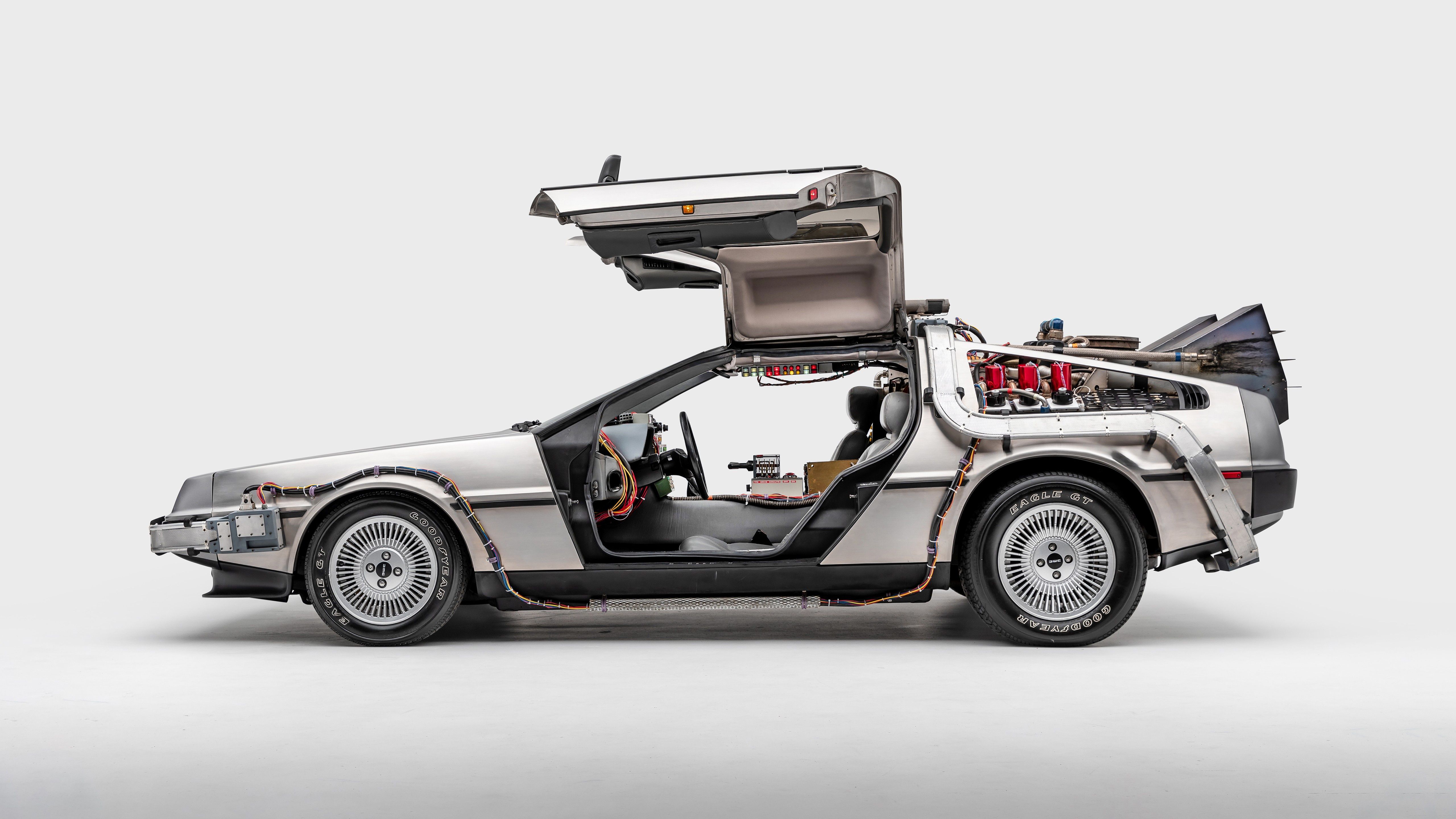 5120x2880 Wallpaper DeLorean, DMC, Sci Fi, Back To The Future For Mobile And Desktop, Section другие марки, Resolution 5120x2880