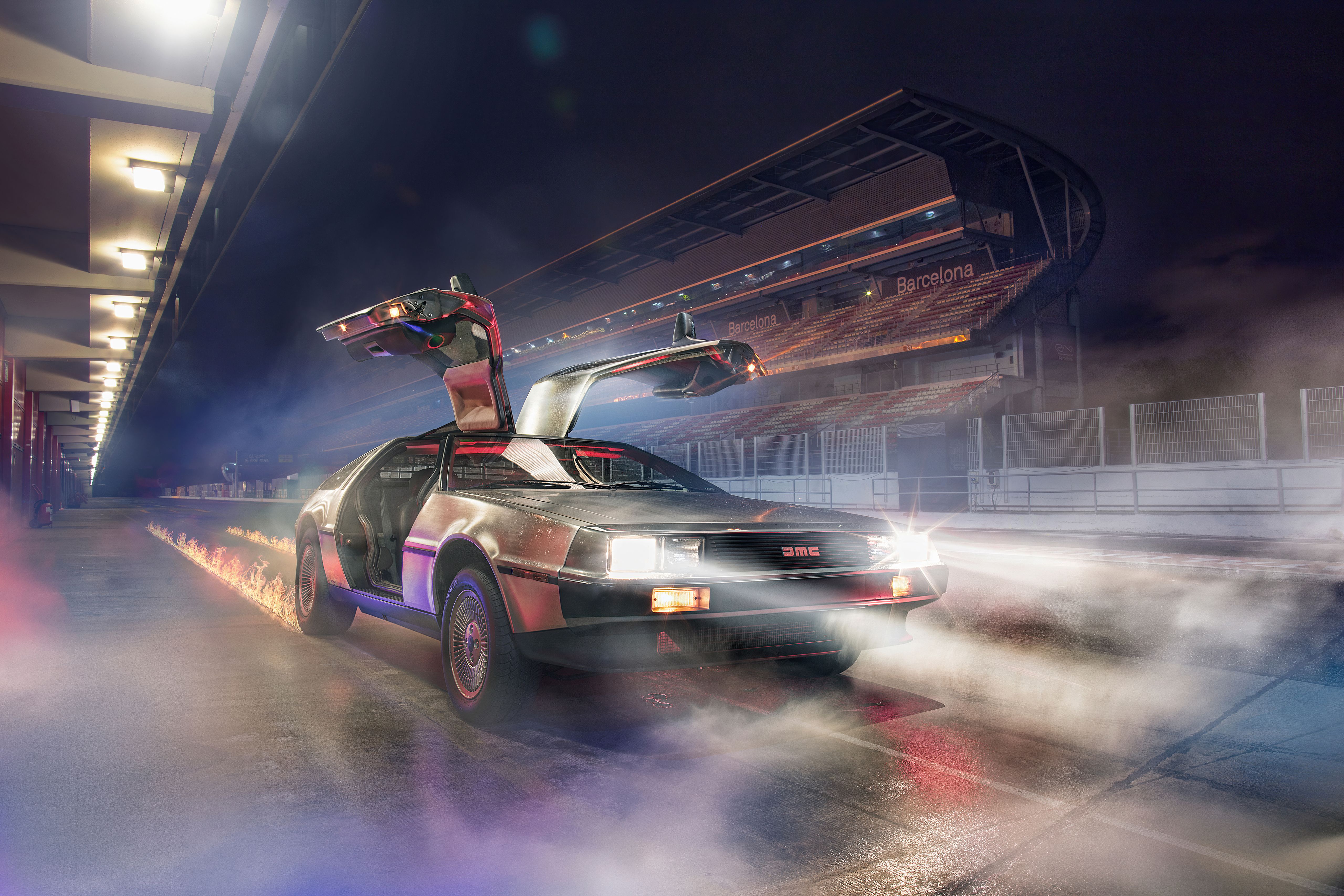 5120x3413 Download Vehicle DeLorean DMC 12 4k Ultra HD Wallpaper By Mikel Prietox3413