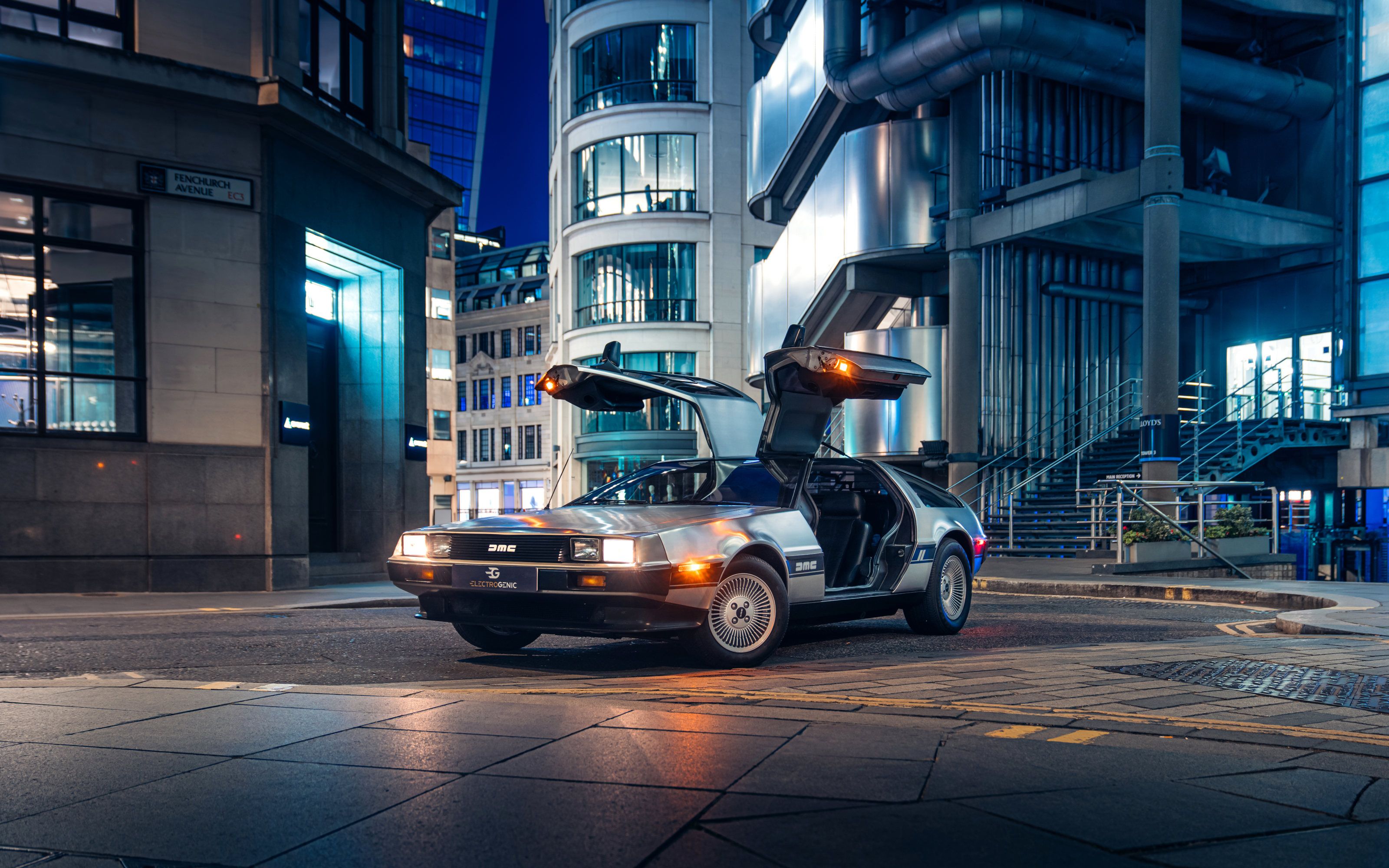 3200x2000 Electrogenic's DeLorean DMC 12 Transforms An Automotive Icon. Wallpaper*