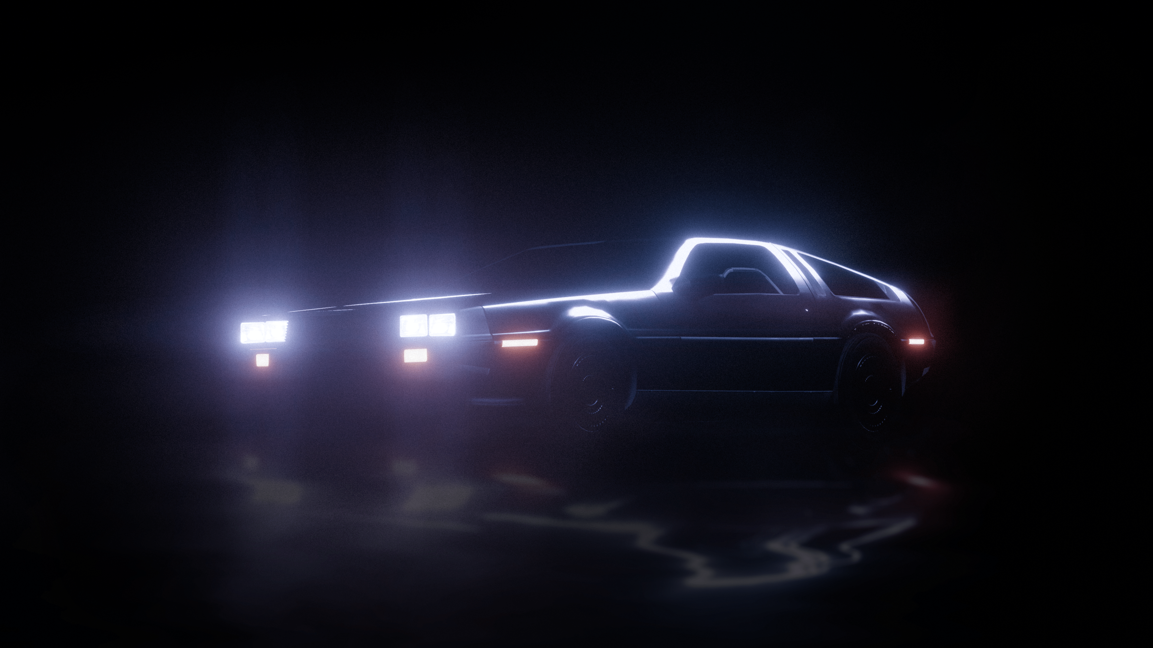 3840x2160 DMC 12 DeLorean [3840x2160]