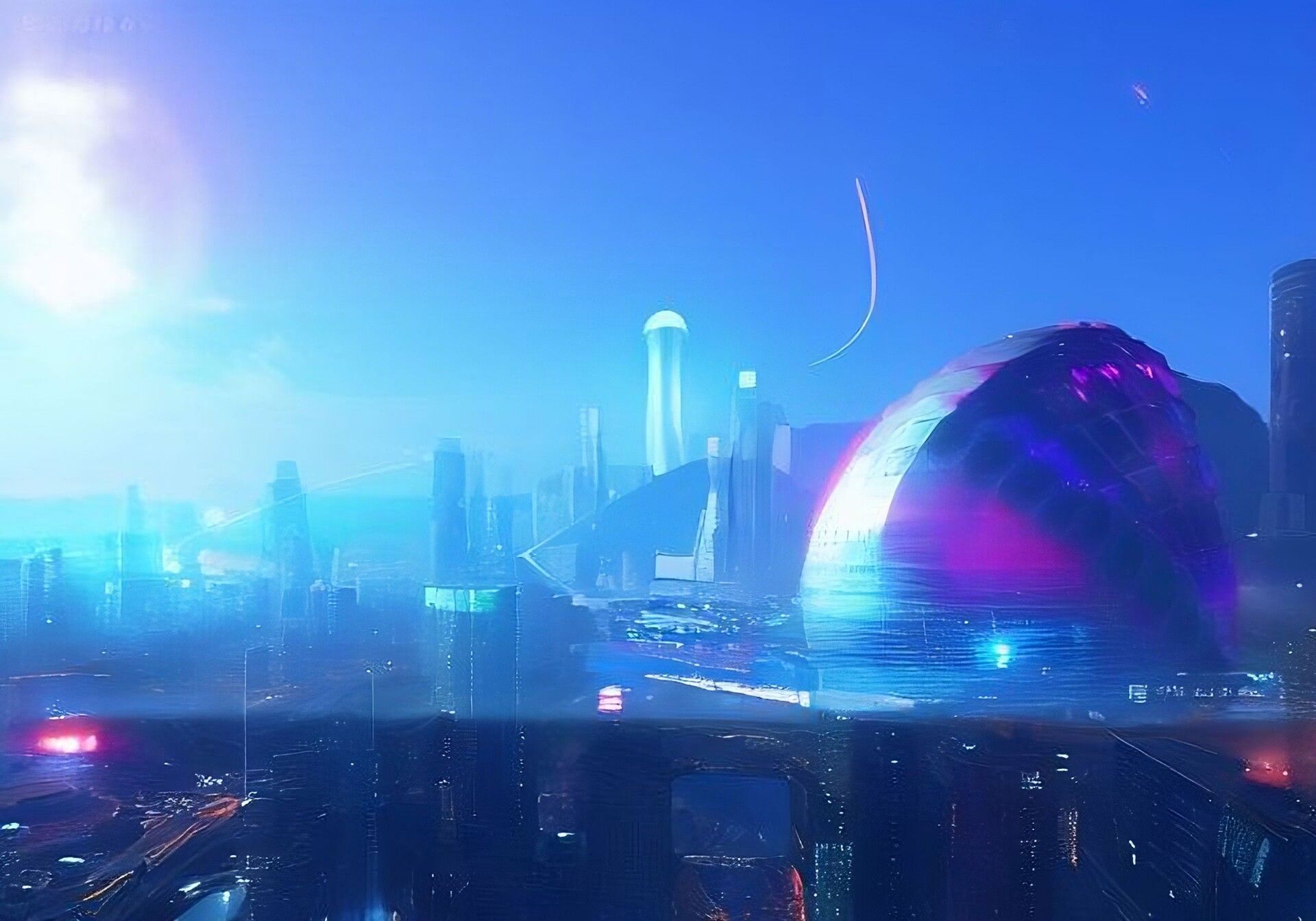 1920x1344 Sci Fi Seoul (Hyperrealism, Final Digital Art)