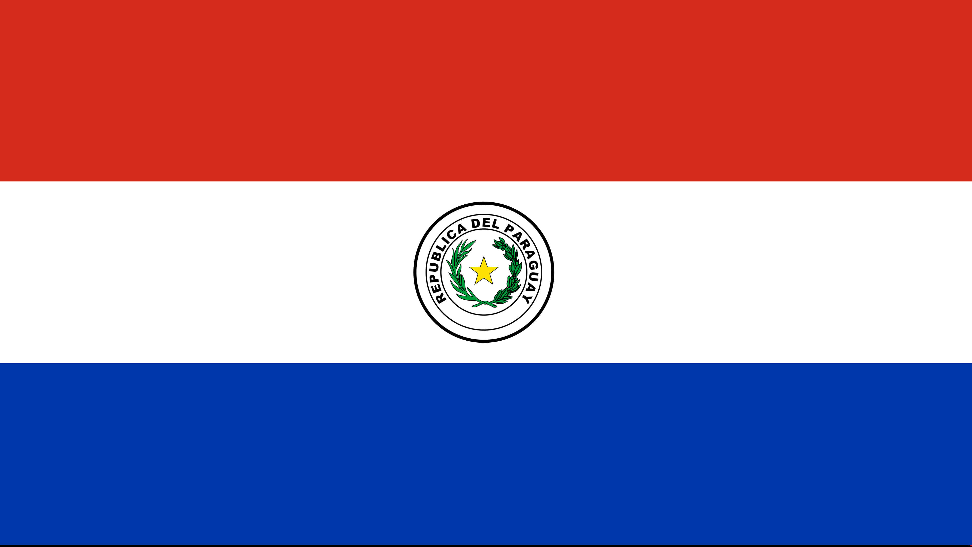 3840x2160 Paraguay Flag Wallpaper