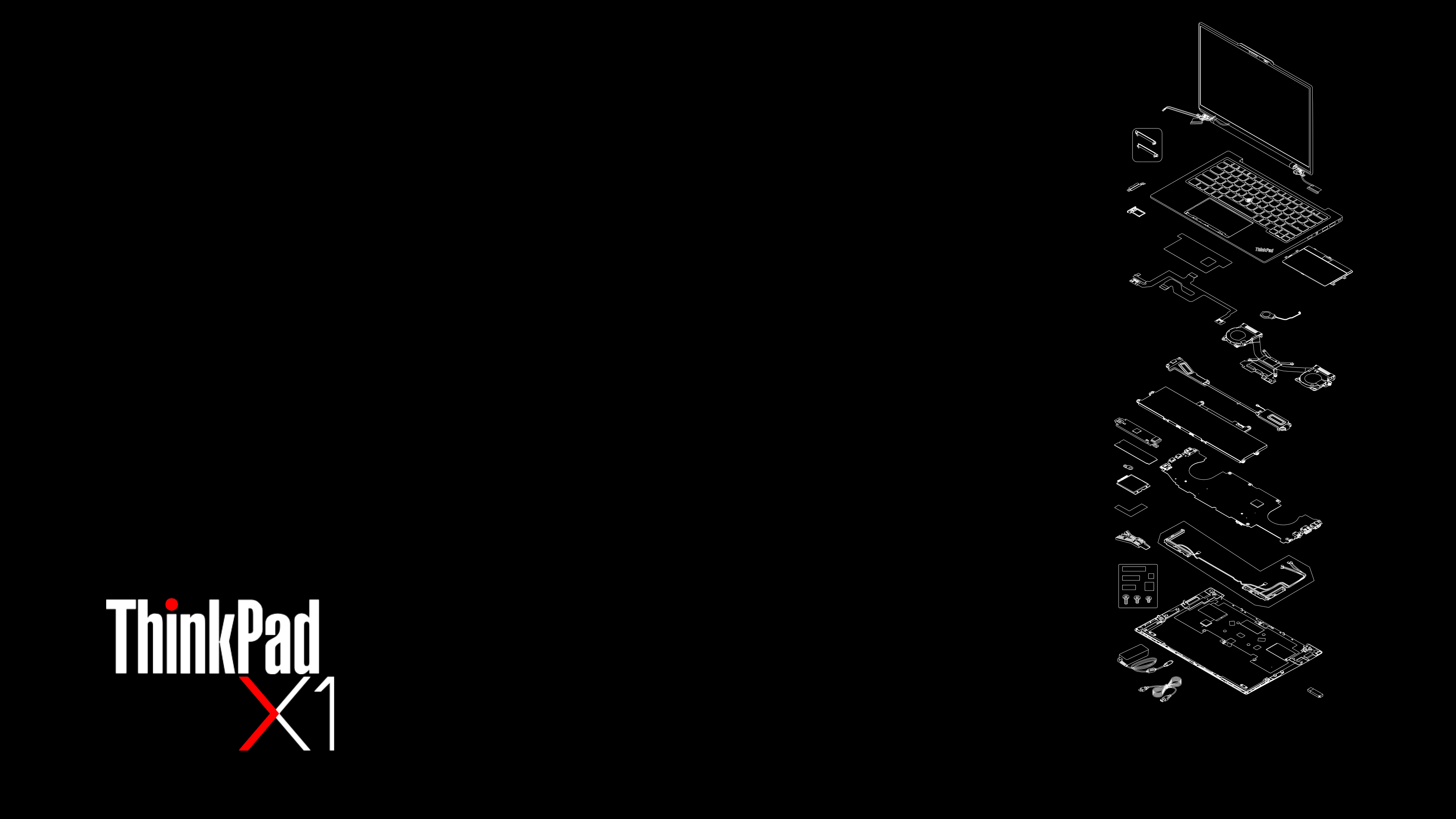 3840x2160 Wallpaper from image in the T14 manual. With LENOVO logo