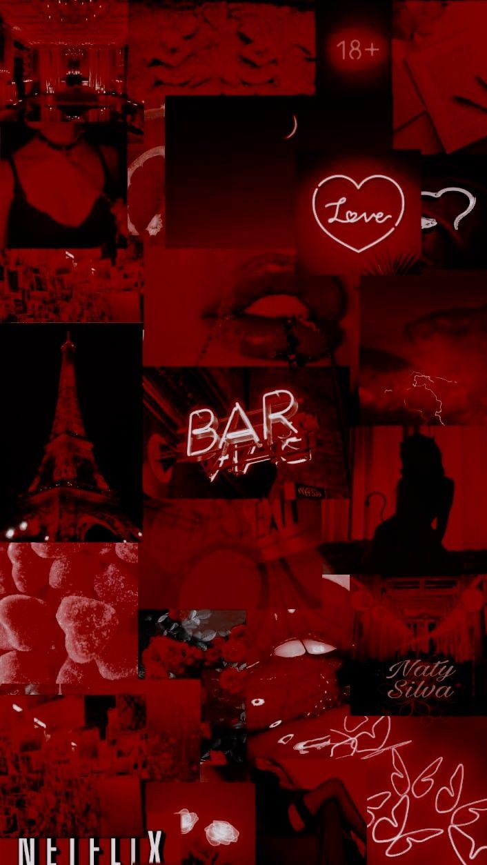 706x1254 Preppy Red Wallpaper