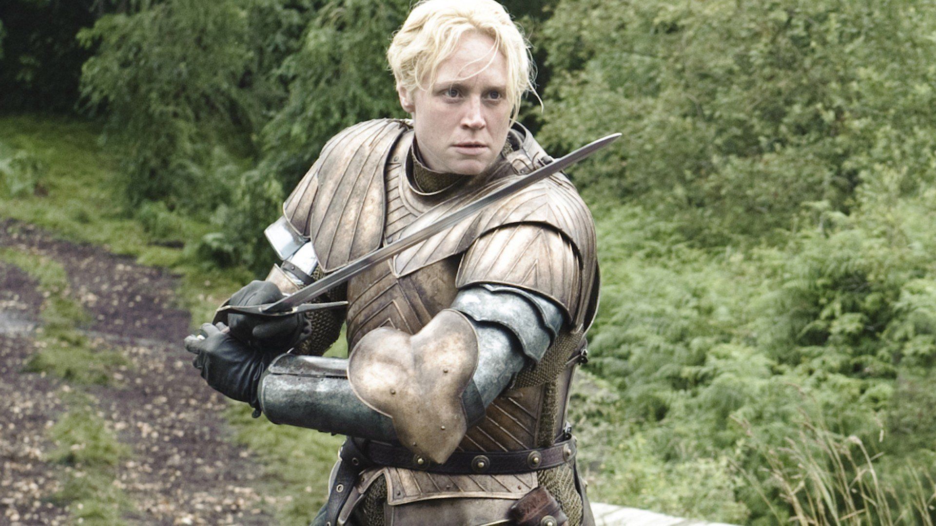 1920x1080 Brienne of Tarth HD Wallpaper