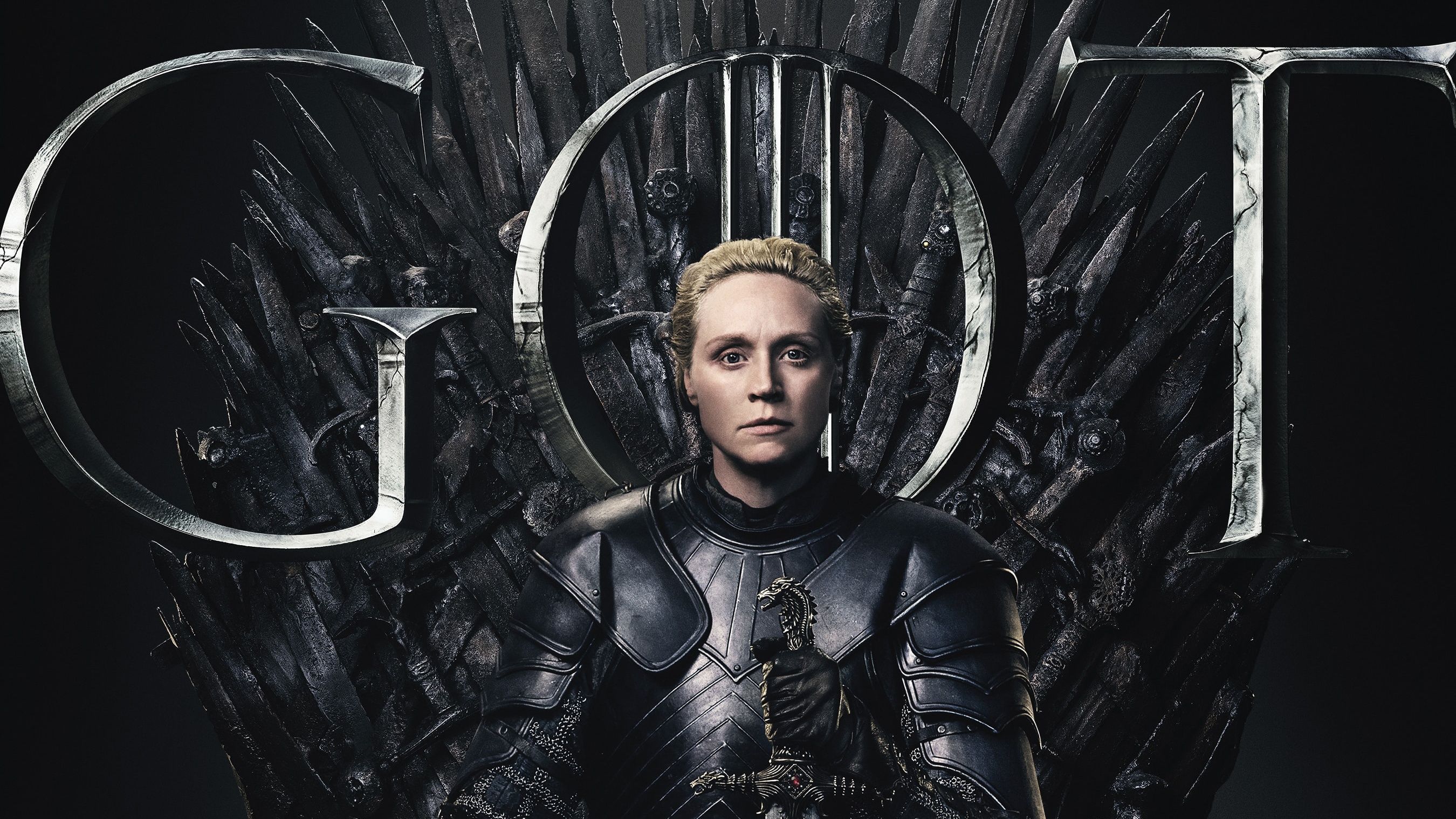 2700x1519 Wallpaper the throne, Game of Thrones, Gwendoline Christie, Brienne Of Tarth, Brienne of Tarth, Gwendoline Christie, Brienne, Brienne for mobile and desktop, section фильмы, resolution 2700x1519