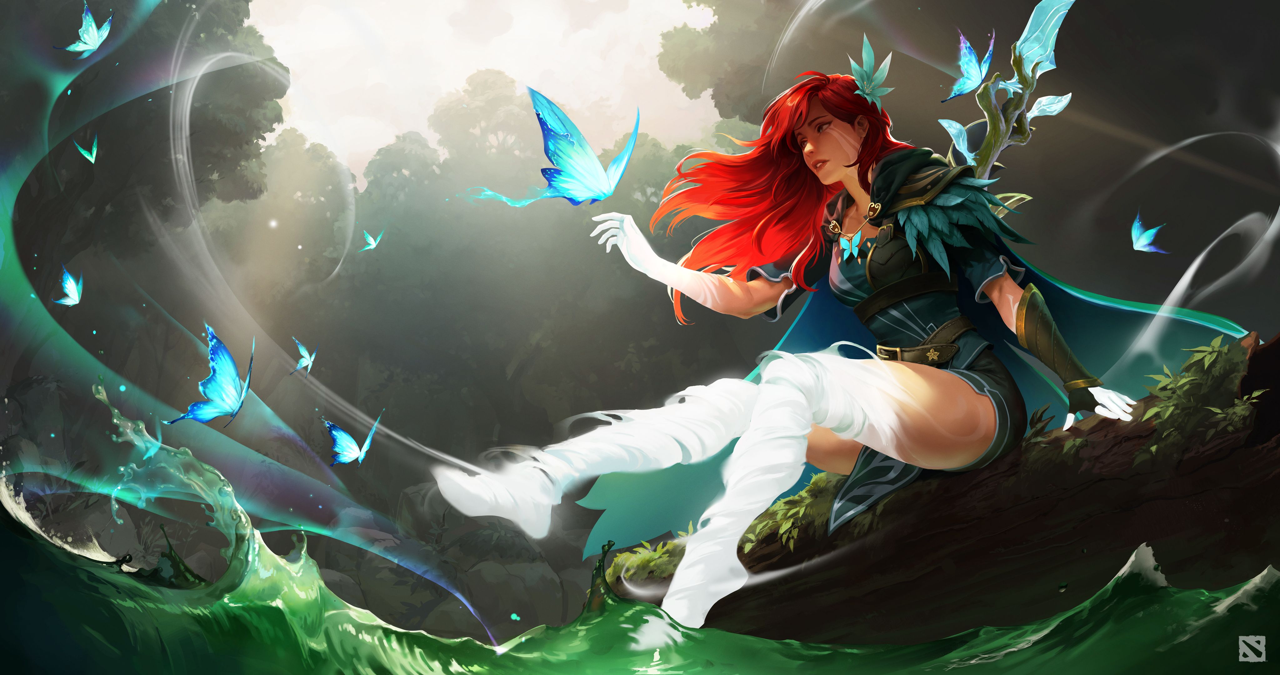 4096x2160 Dota 2 of the Rising Gale