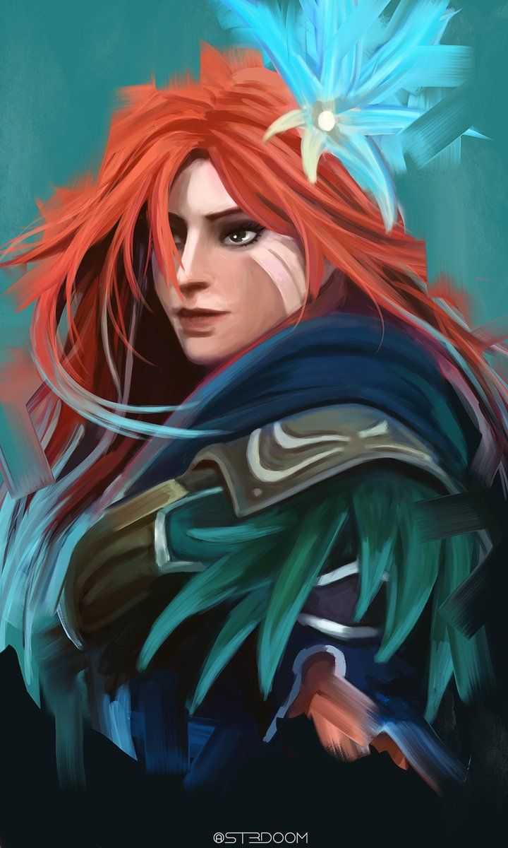 720x1200 Windranger Arcana Fanart From Dota 2 @redditdota2