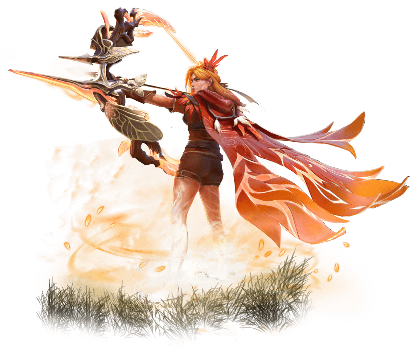 1400x1202 Windranger Arcana Unlock Battle Pass Service