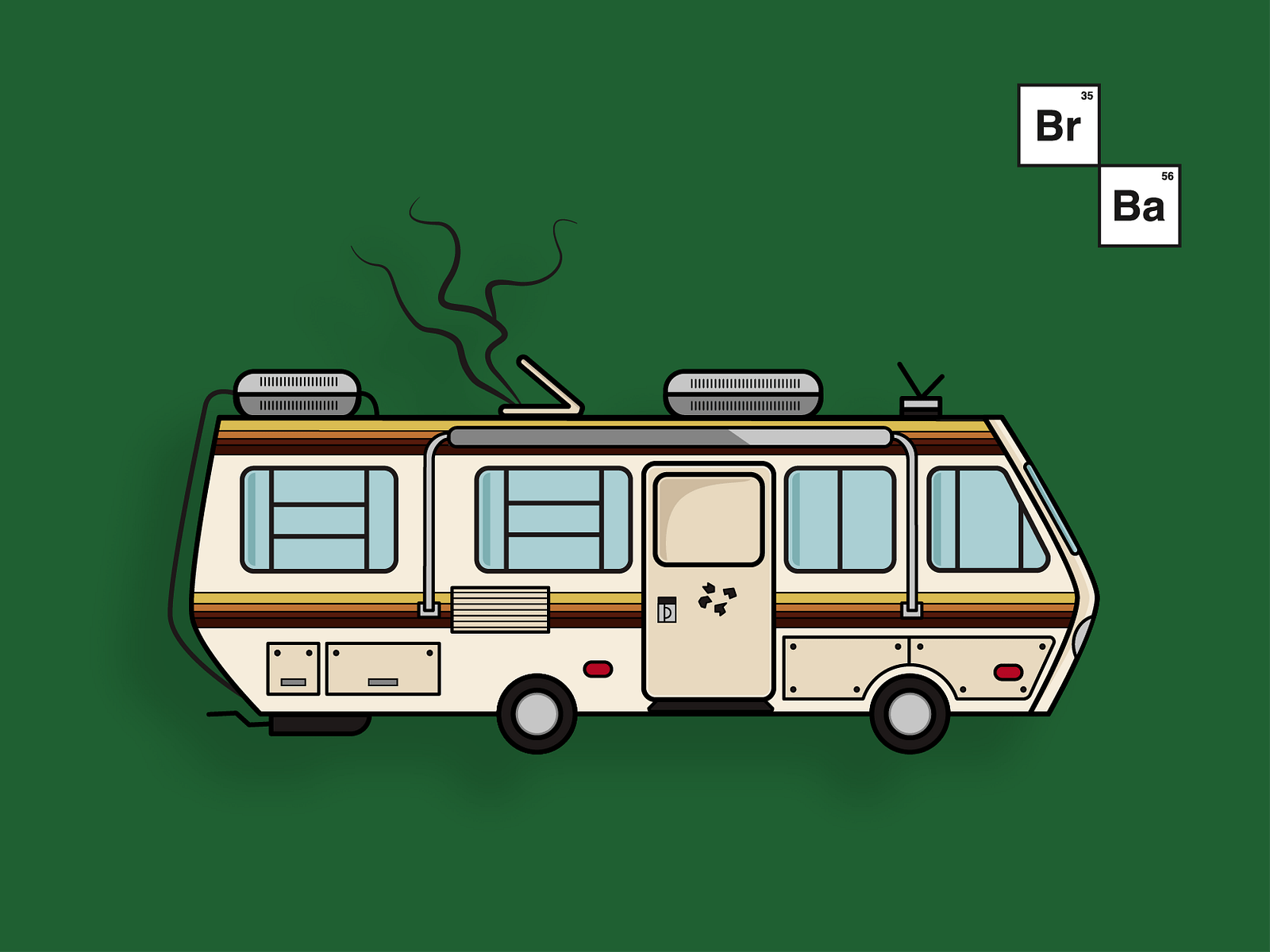 1600x1200 Breaking Bad by Igor Dumencic on Dribbble
