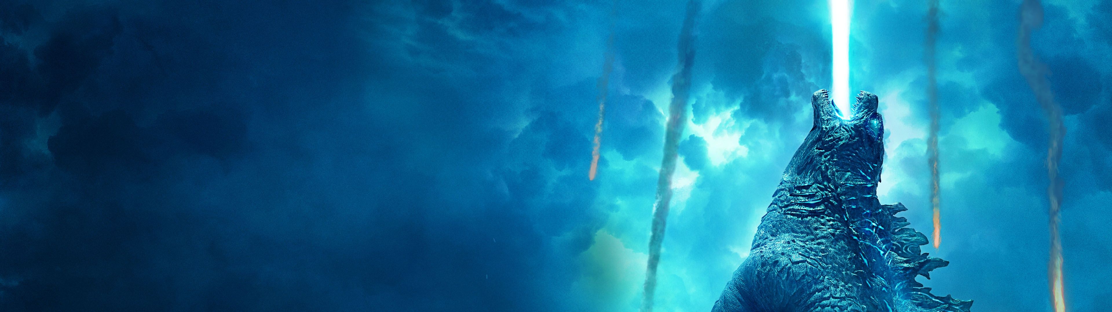 3840x1080 Godzilla: King of the Monsters 4K Wallpaper