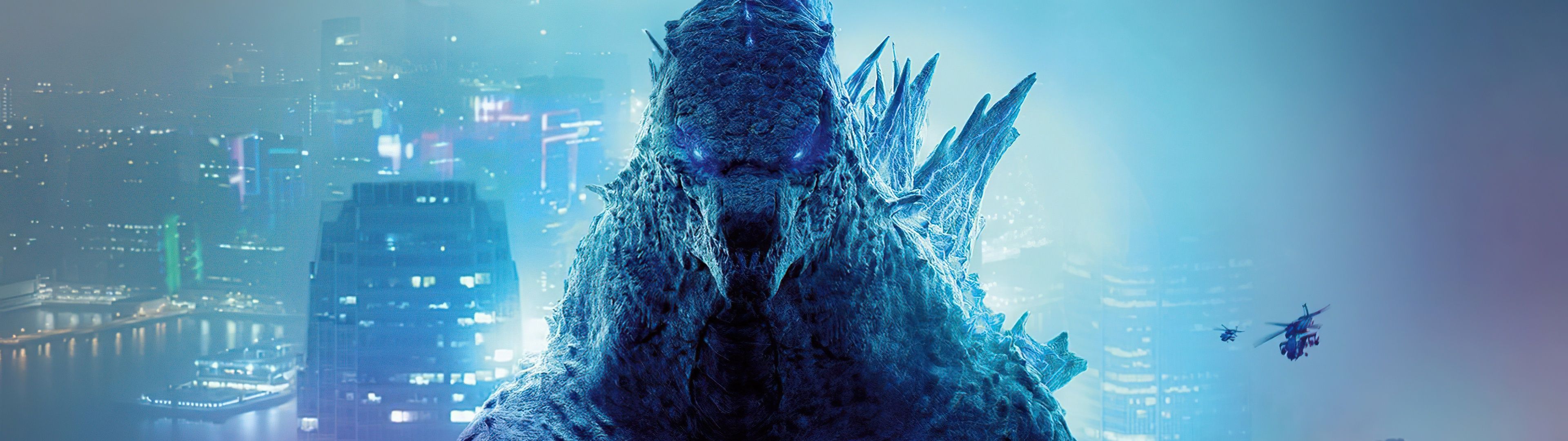 3840x1080 Godzilla Wallpaper 4K, vs Kong, 5K