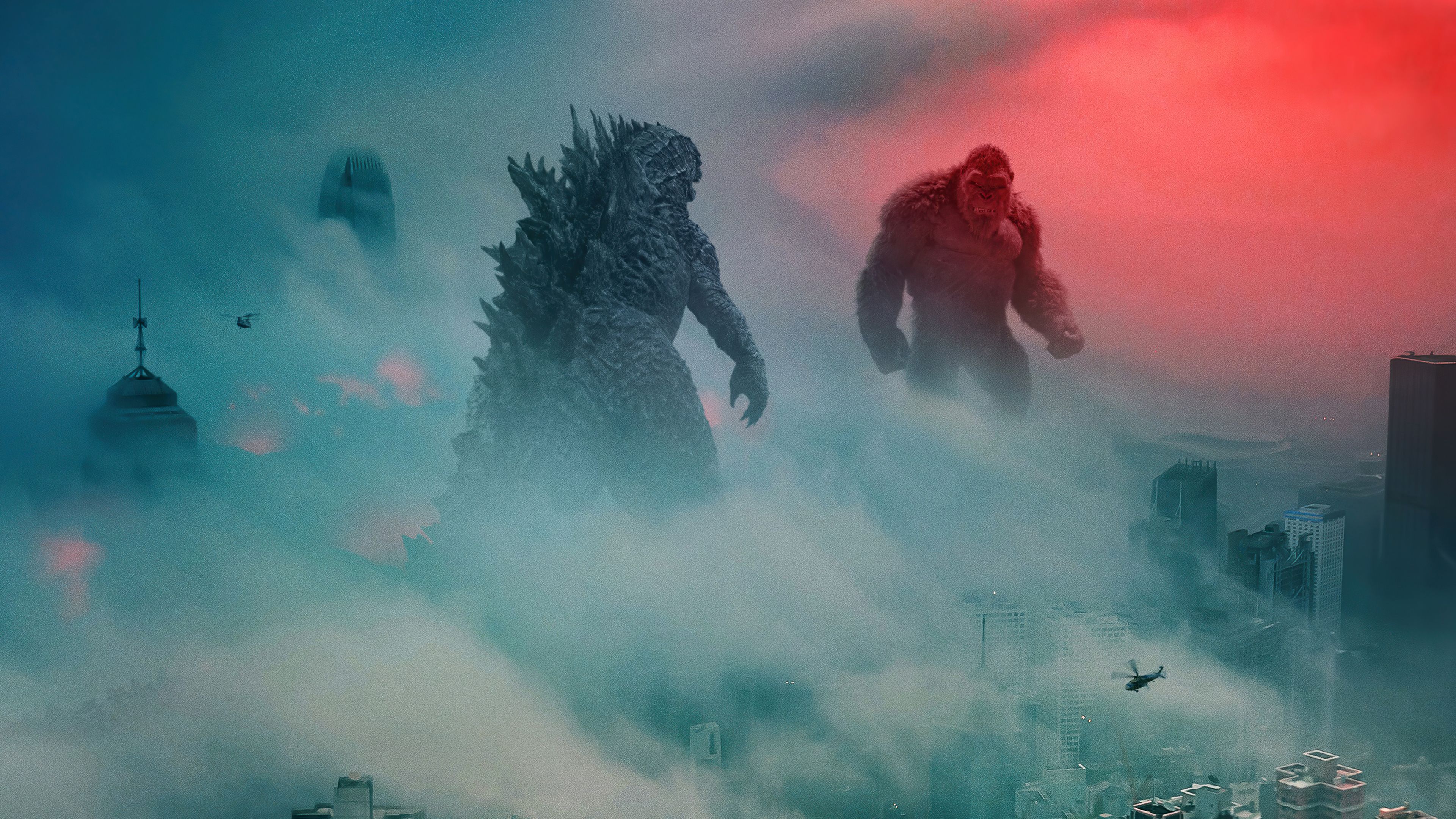 3840x2160 Godzilla vs. Kong Wallpaper