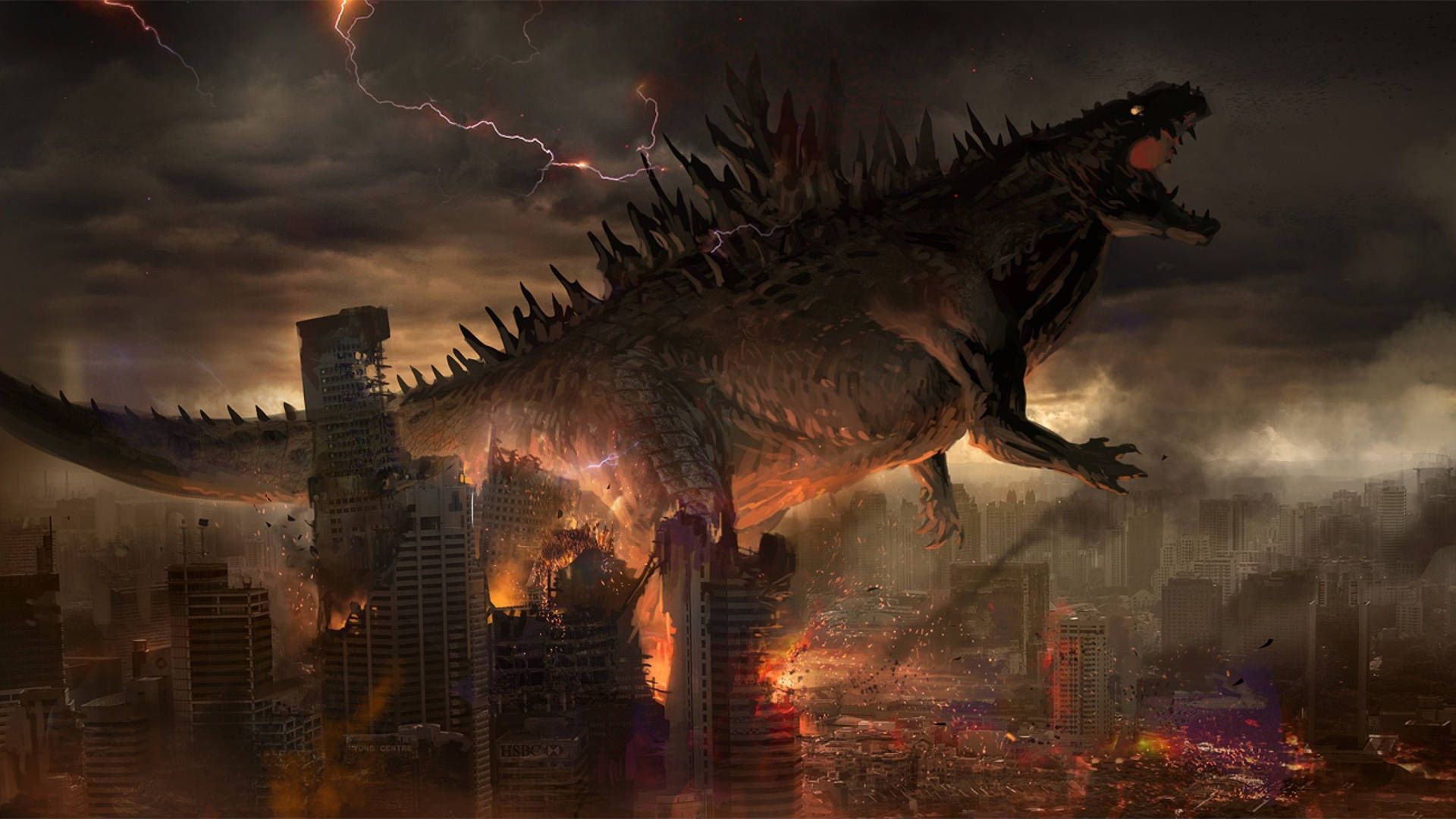 1920x1080 Shin Godzilla Wallpaper