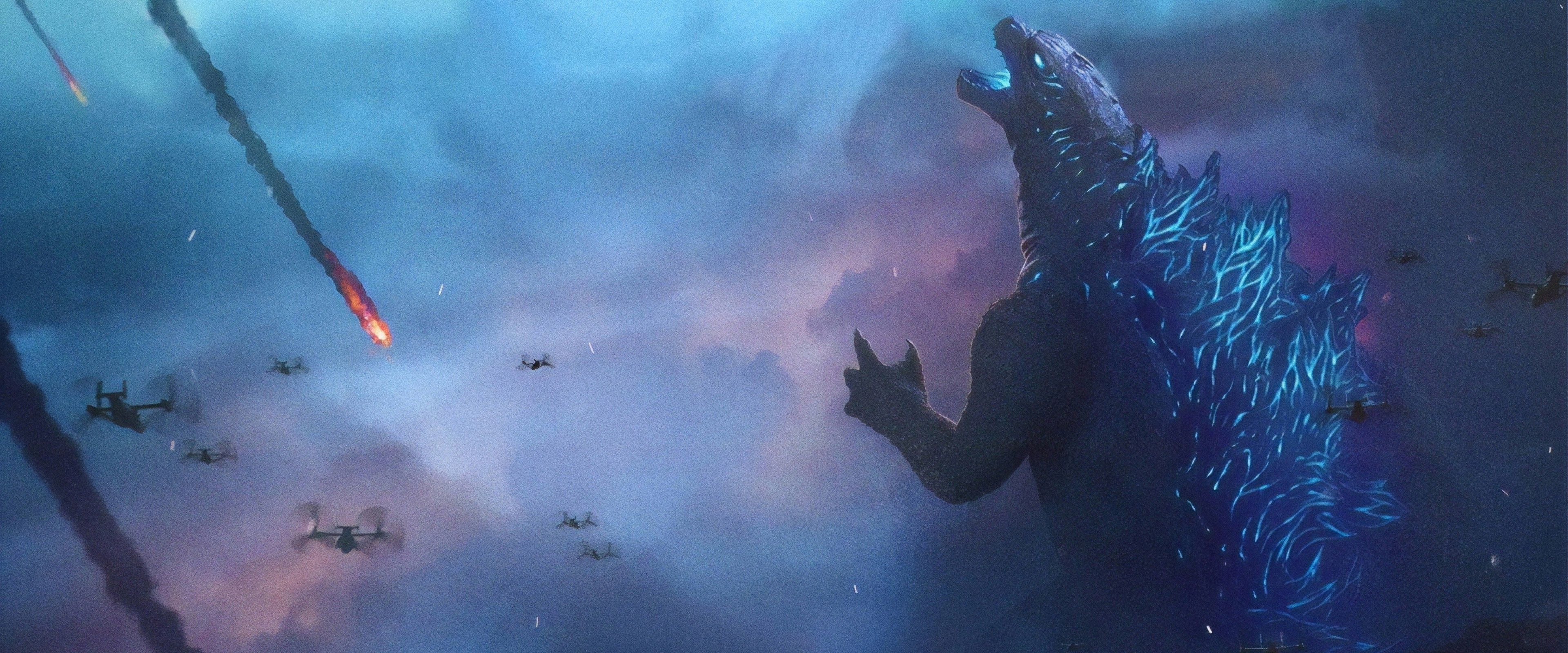 3840x1600 Godzilla: King of the Monsters 4K Wallpaper HD