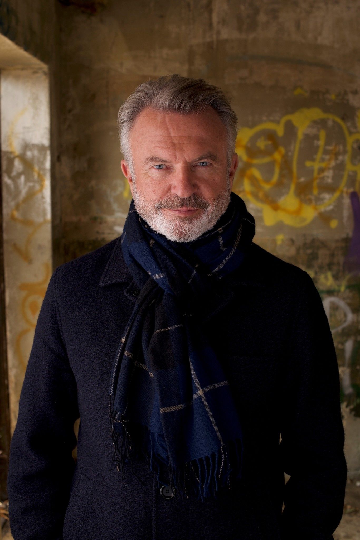 1366x2048 Sam Neill Reveals His Cancer Is in Remission, Assures Fans 'I'm Alive and Kicking'