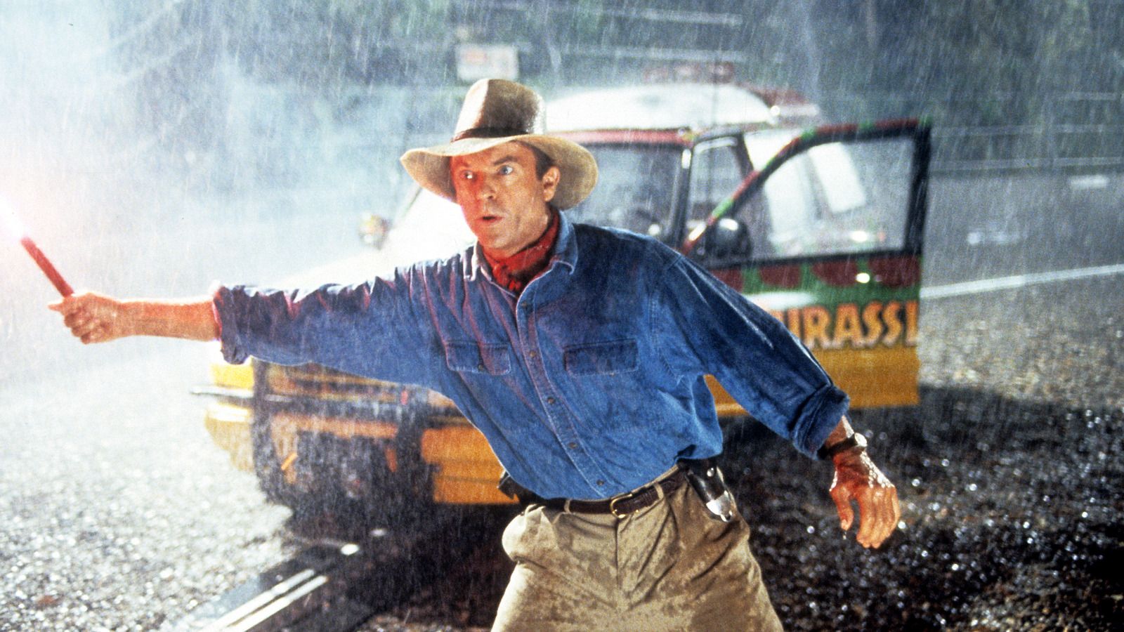 1600x900 A Jurassic Park Mishap Took A 'Chunk' Out Of Sam Neill's Arm And Left Him Scarred