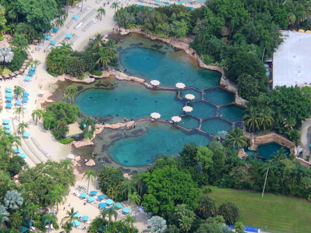 1024x768 Aerial Photo of Discovery Cove