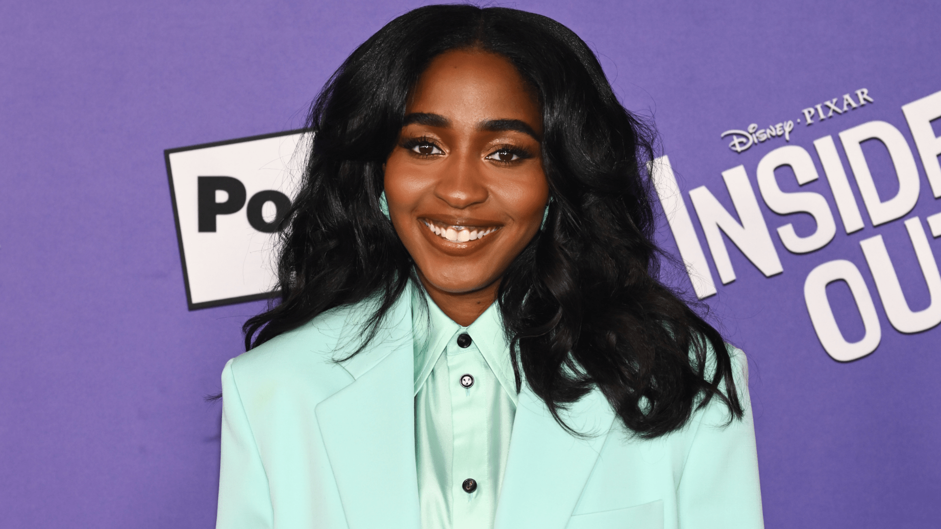 1920x1080 Ayo Edebiri Reinvents Red Carpet Style In A Blue Suit