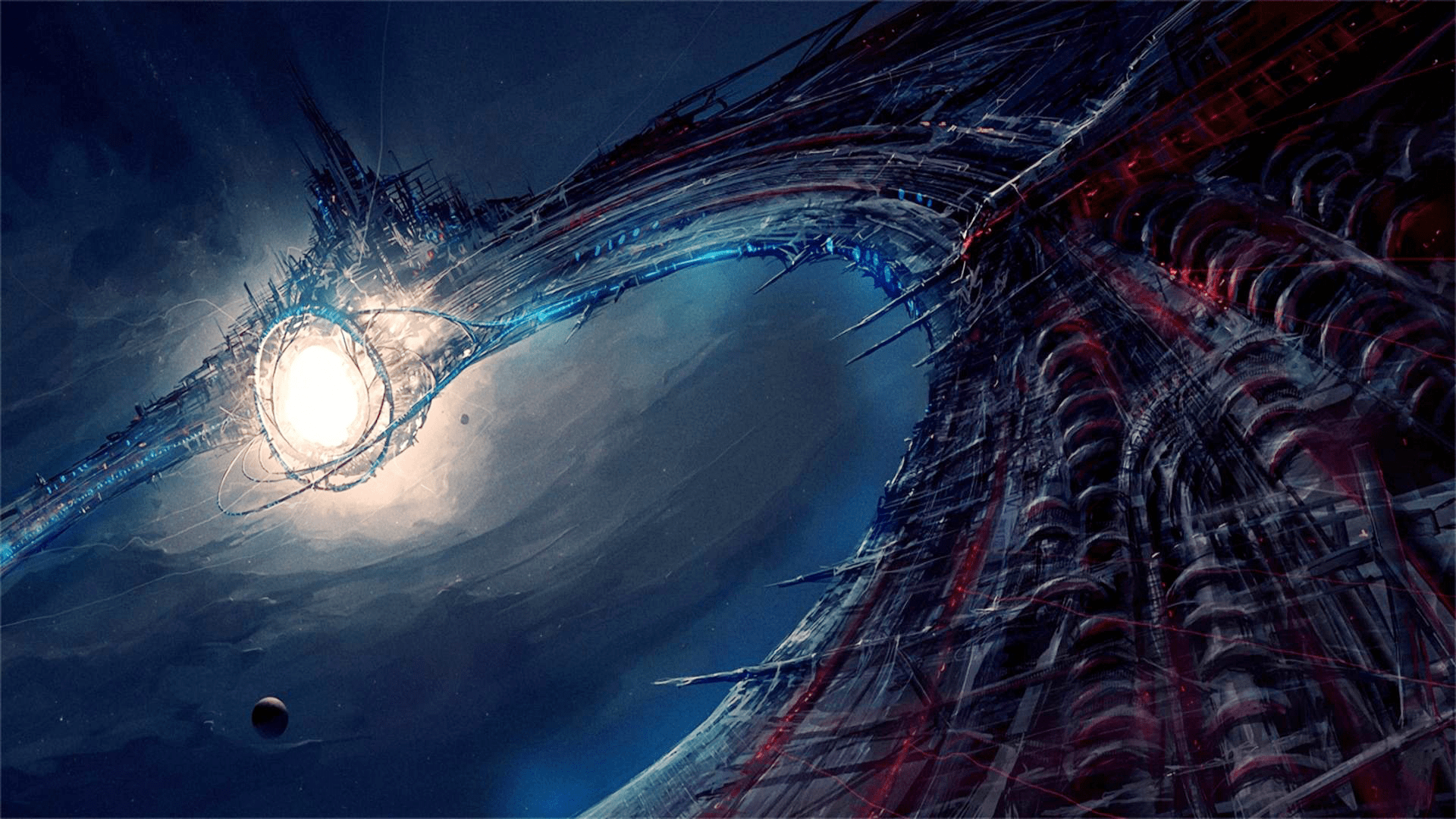 1920x1080 Dyson Sphere Wallpaper