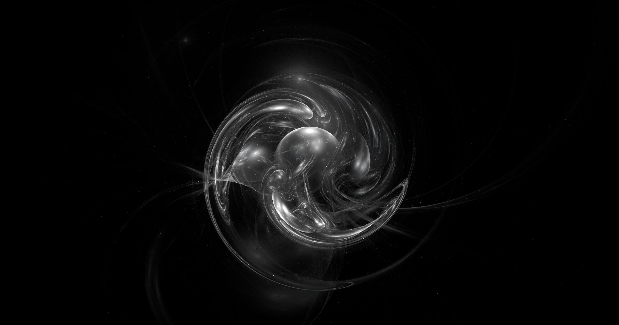 2400x1260 dyson sphere 4k fractal video wallpaper