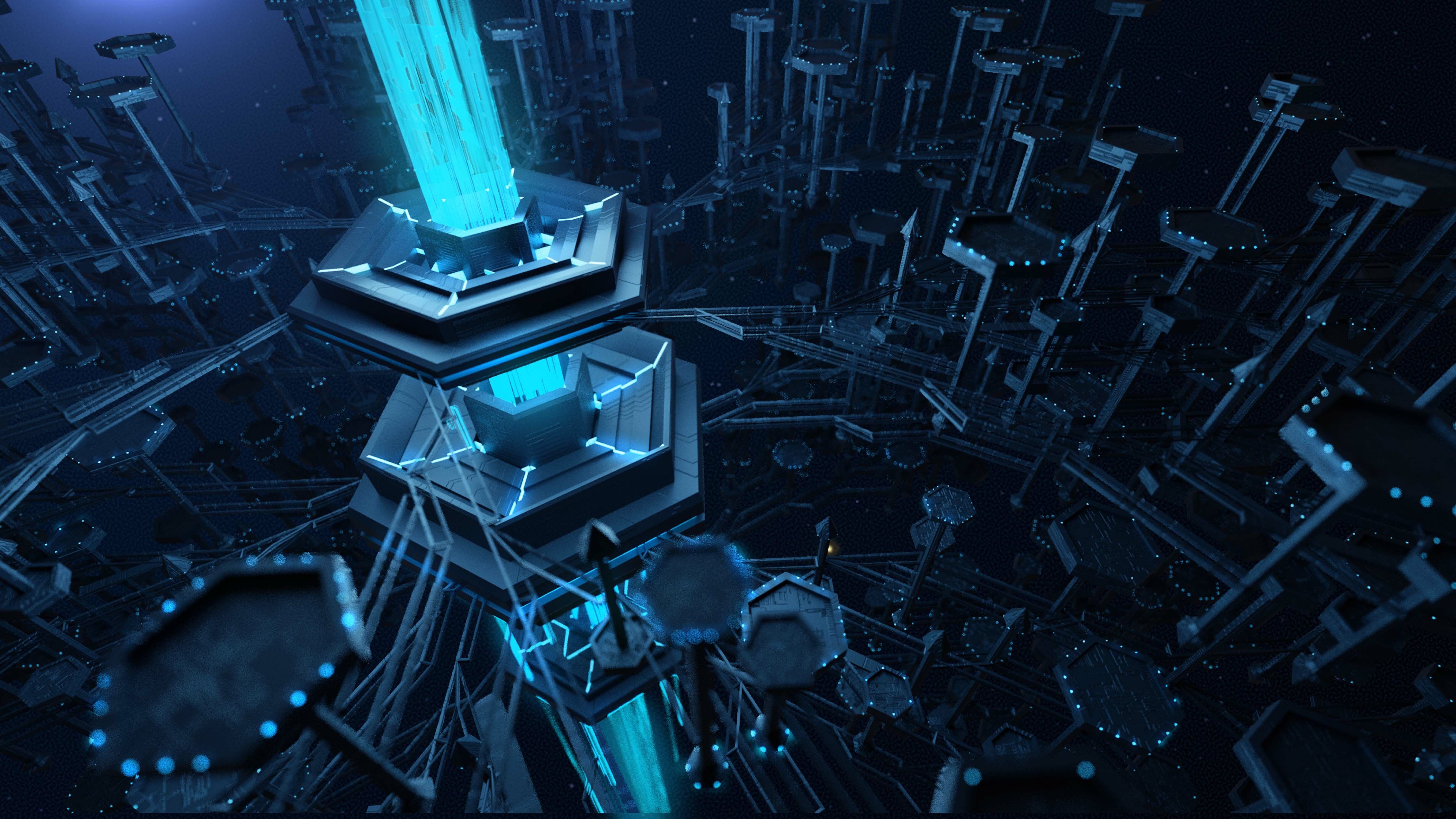 4919x2767 Steam - Dyson Sphere Program - Combat System Preview Intro &amp; Background