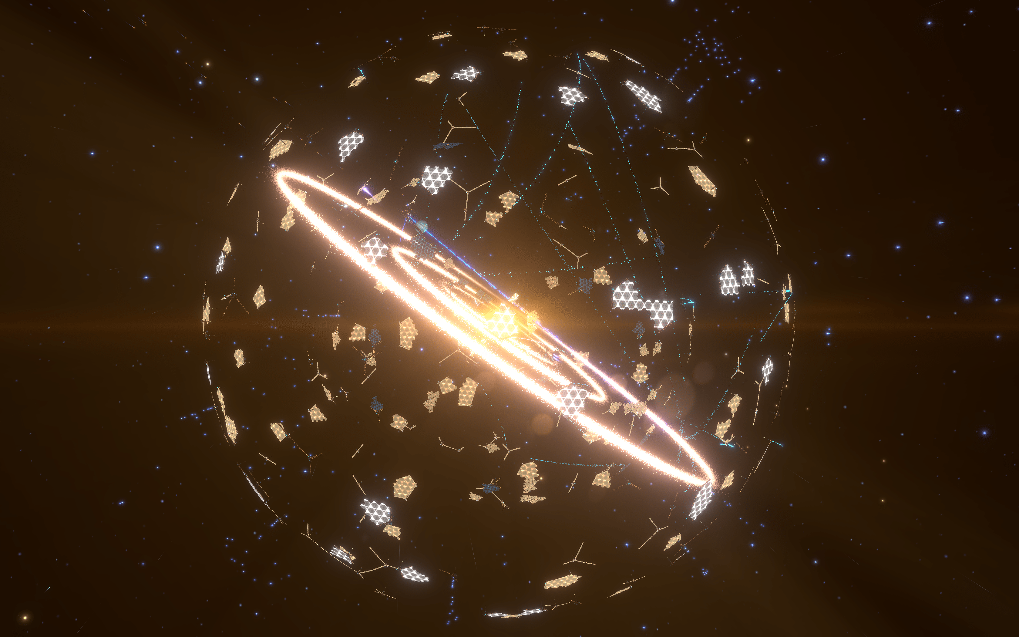 3360x2100 First Dyson Sphere Photo Dump : R Dyson_Sphere_Program