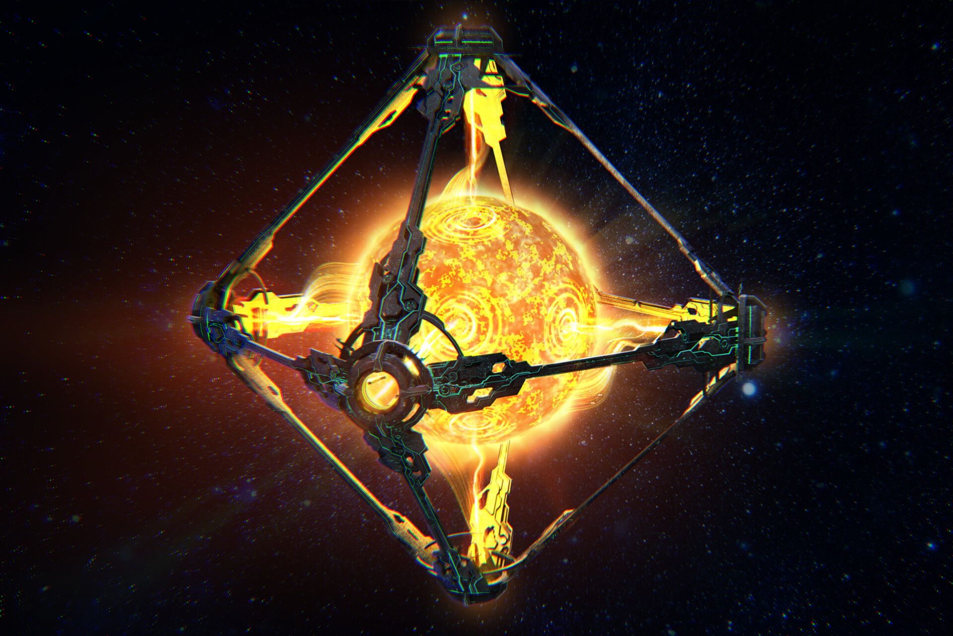 1920x1282 Stellar Age: Dyson Sphere concept