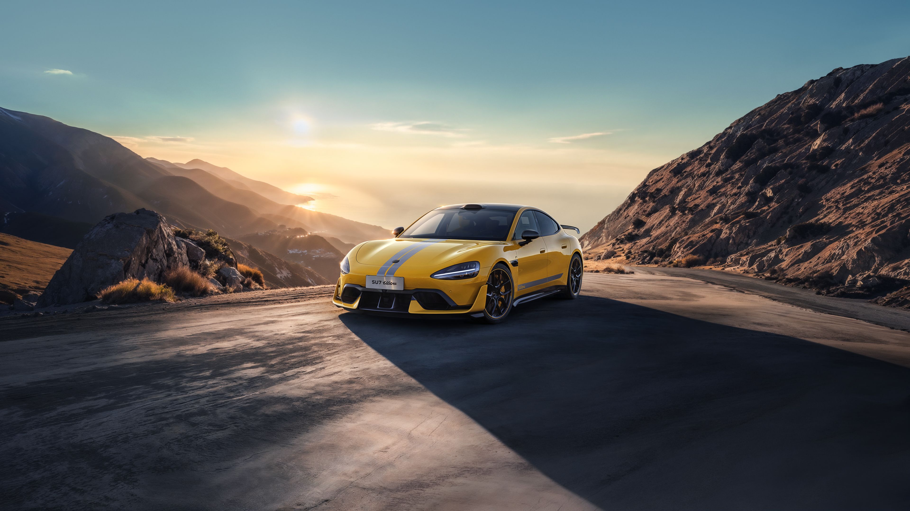 3840x2160 Xiaomi SU7 Ultra Wallpaper 4K, Electric supercar