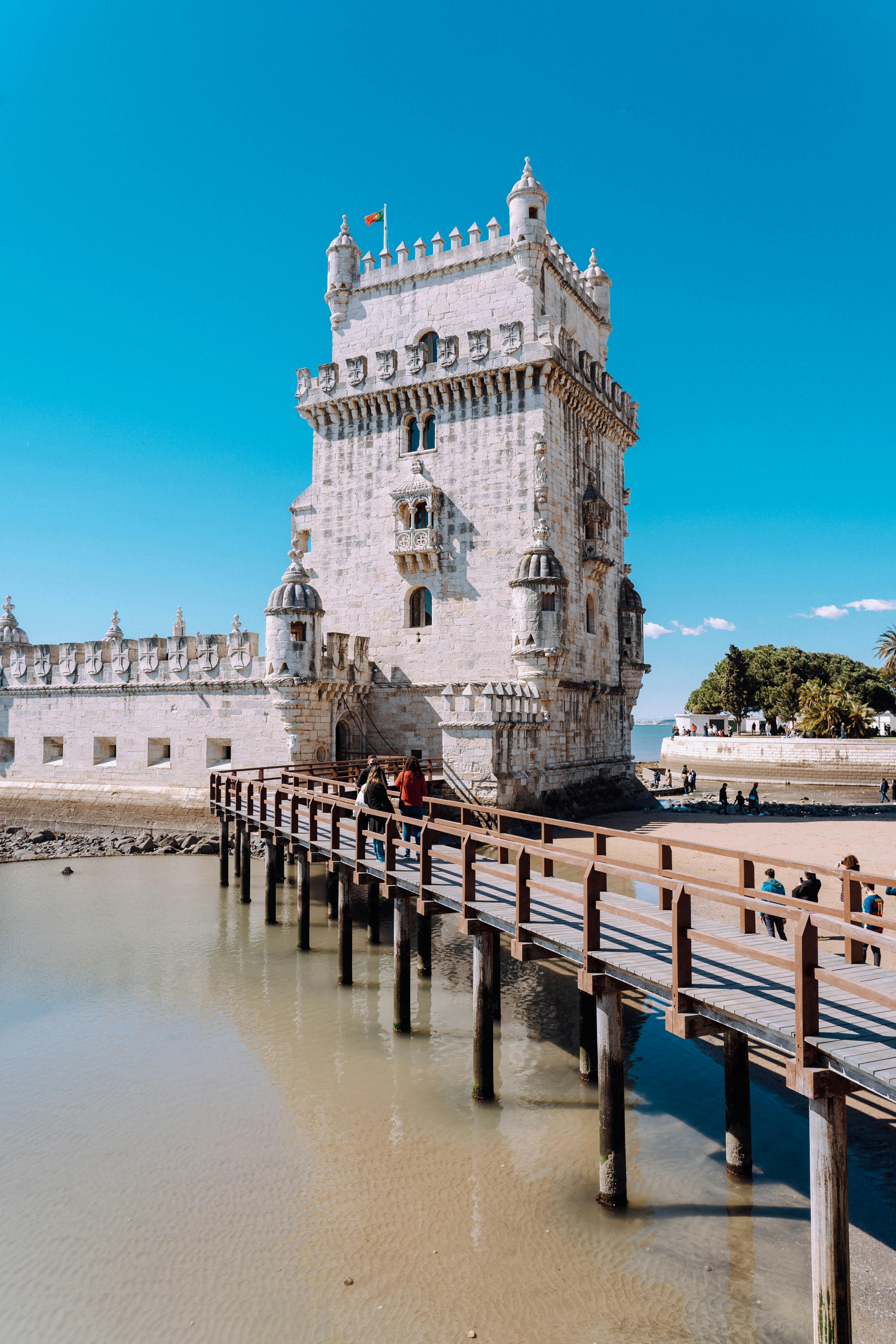 4000x6000 View of the Torre de Belem in Lisbon, Portugal · Free