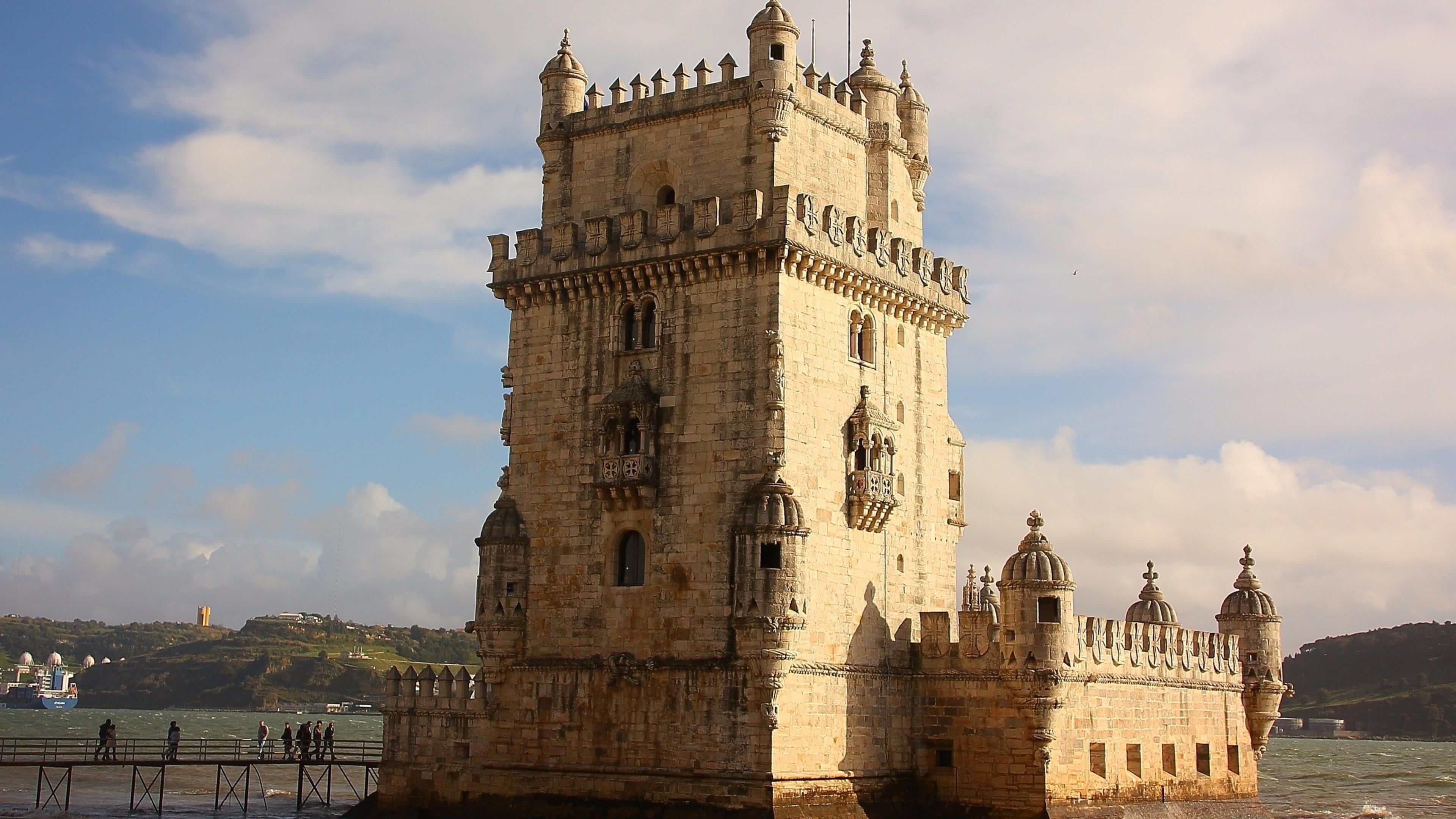 3840x2160 Belem Tower Wallpaper