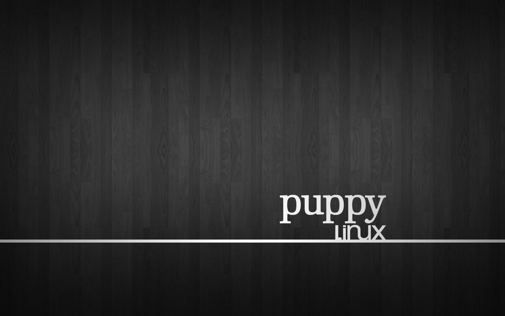 1680x1050 Puppy Linux Wallpaper