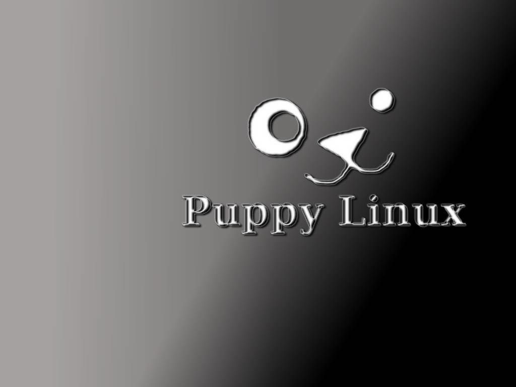 1024x768 Puppy Black Grey Blend. Wallpaper From Puppy Linux Users F