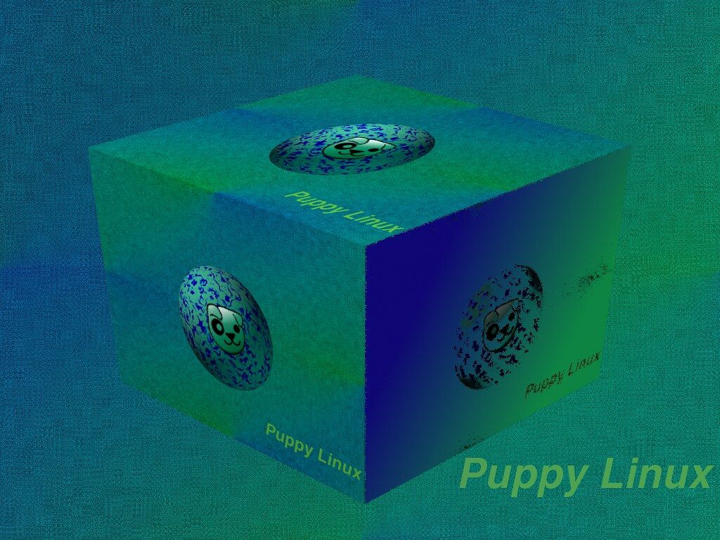 1024x768 Puppy Linux Wallpaper 4 boxed. Woof, Woof!. Dejan Racković