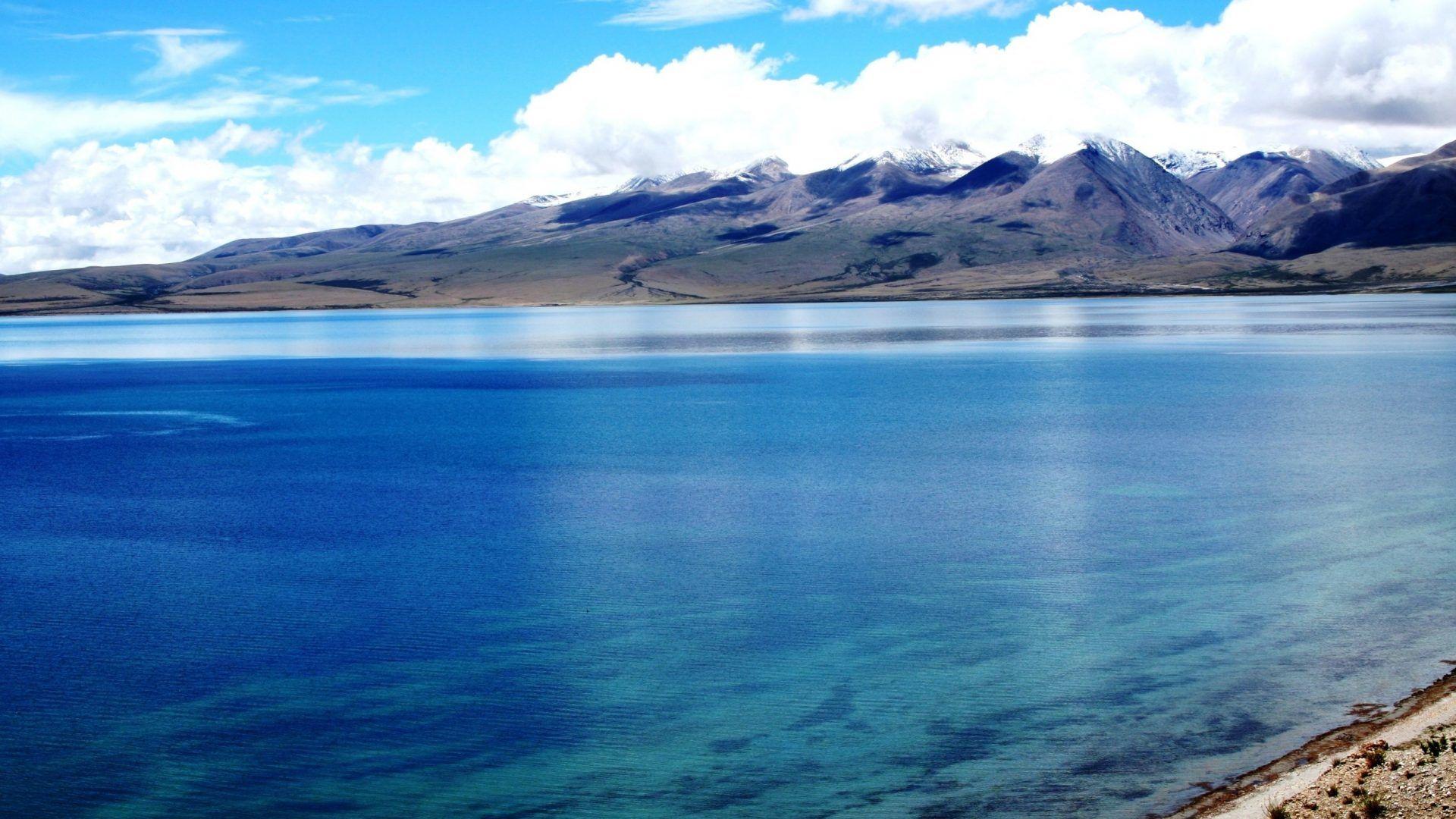 1920x1080 Tibetan Tag wallpaper: Tibet Wind Flags Range Fabulous Plains Sky