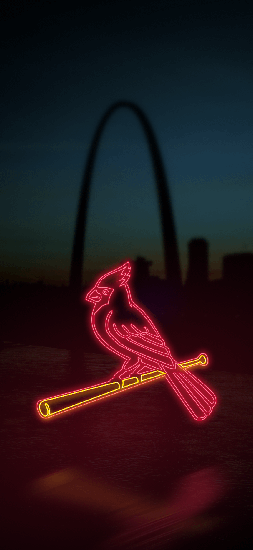 860x1864 I'm making neon phone background for all the MLB teams. Hope you like yours!
