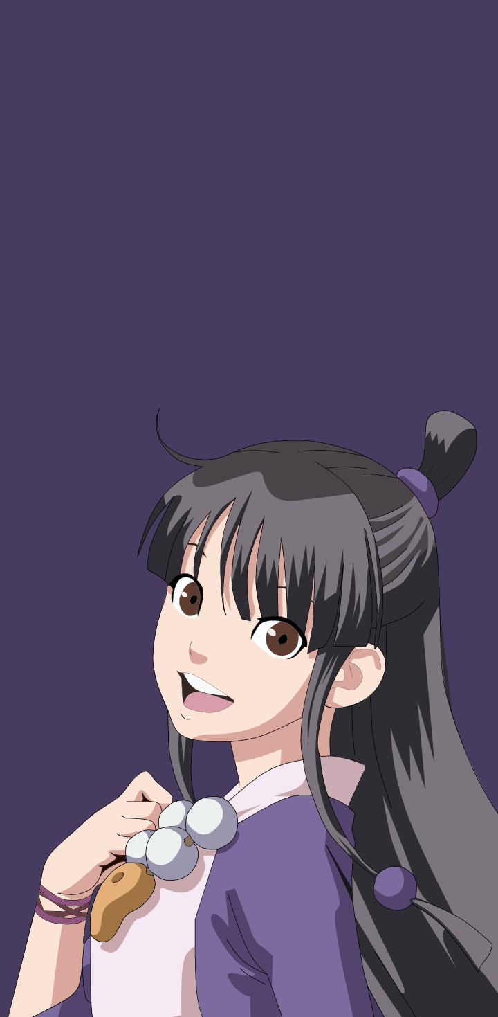 720x1469 I just finished making another wallpaper with Maya Fey, phew