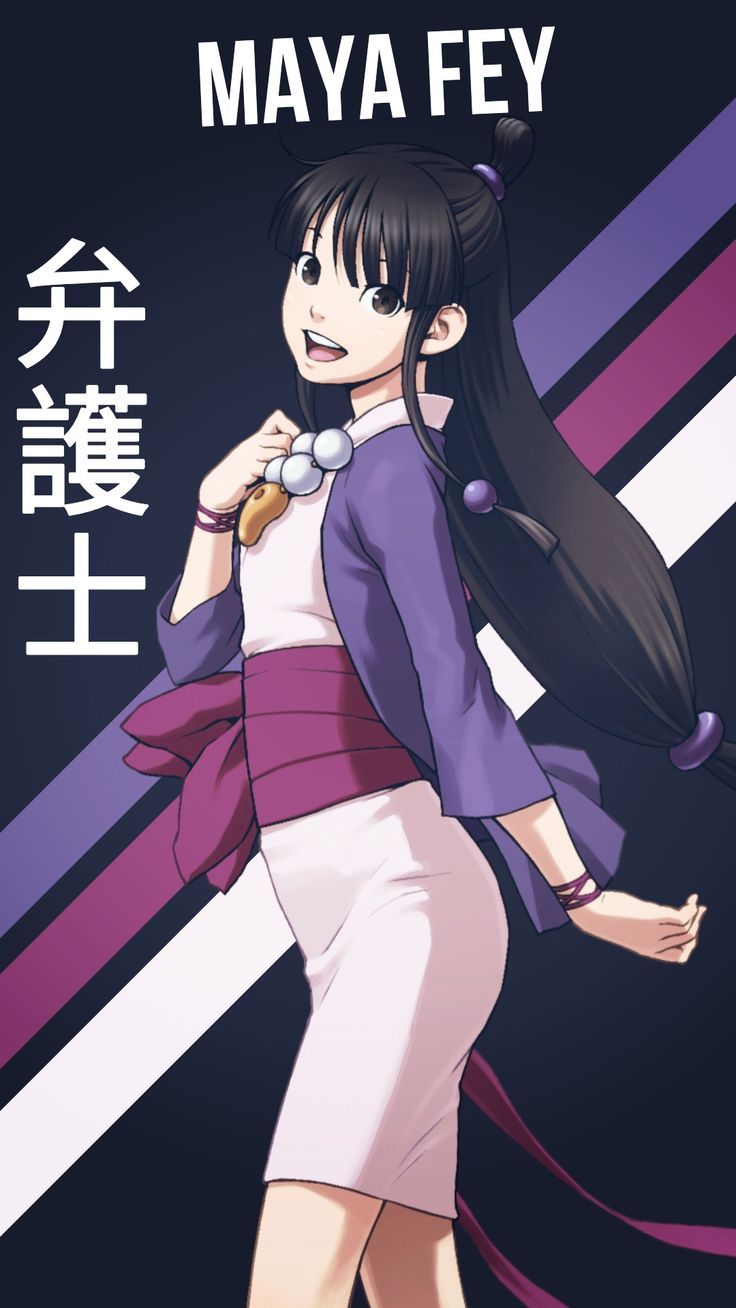 736x1308 Maya Fey Wallpaper