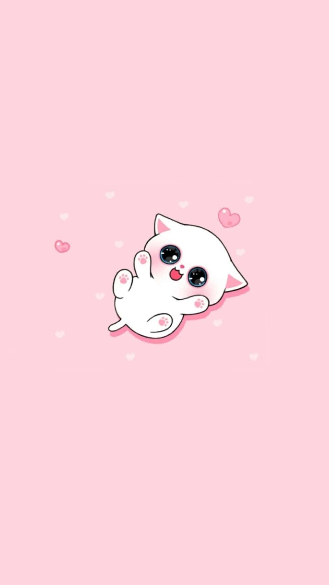 1080x1920 Cute Pink Wallpaper
