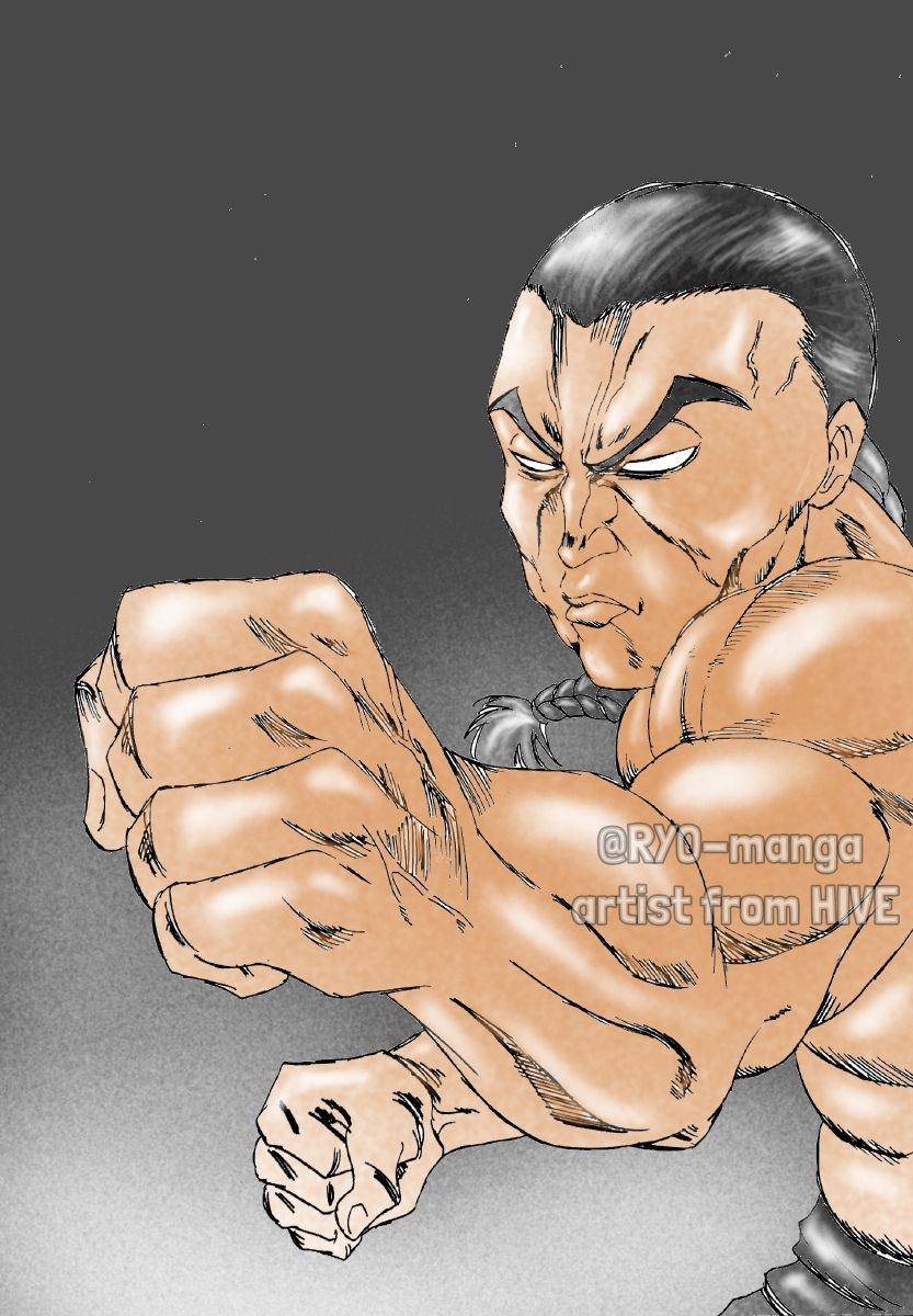 833x1200 My Third Digital Artwork Retsu Kaioh From BAKI