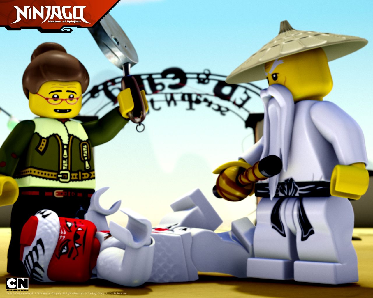 1280x1024 Desktop wallpaper: Sensei Wu, Lego Ninjago: Masters Of Spinjitzu, Tv Show, Lego 4K free download for PC. 1483980