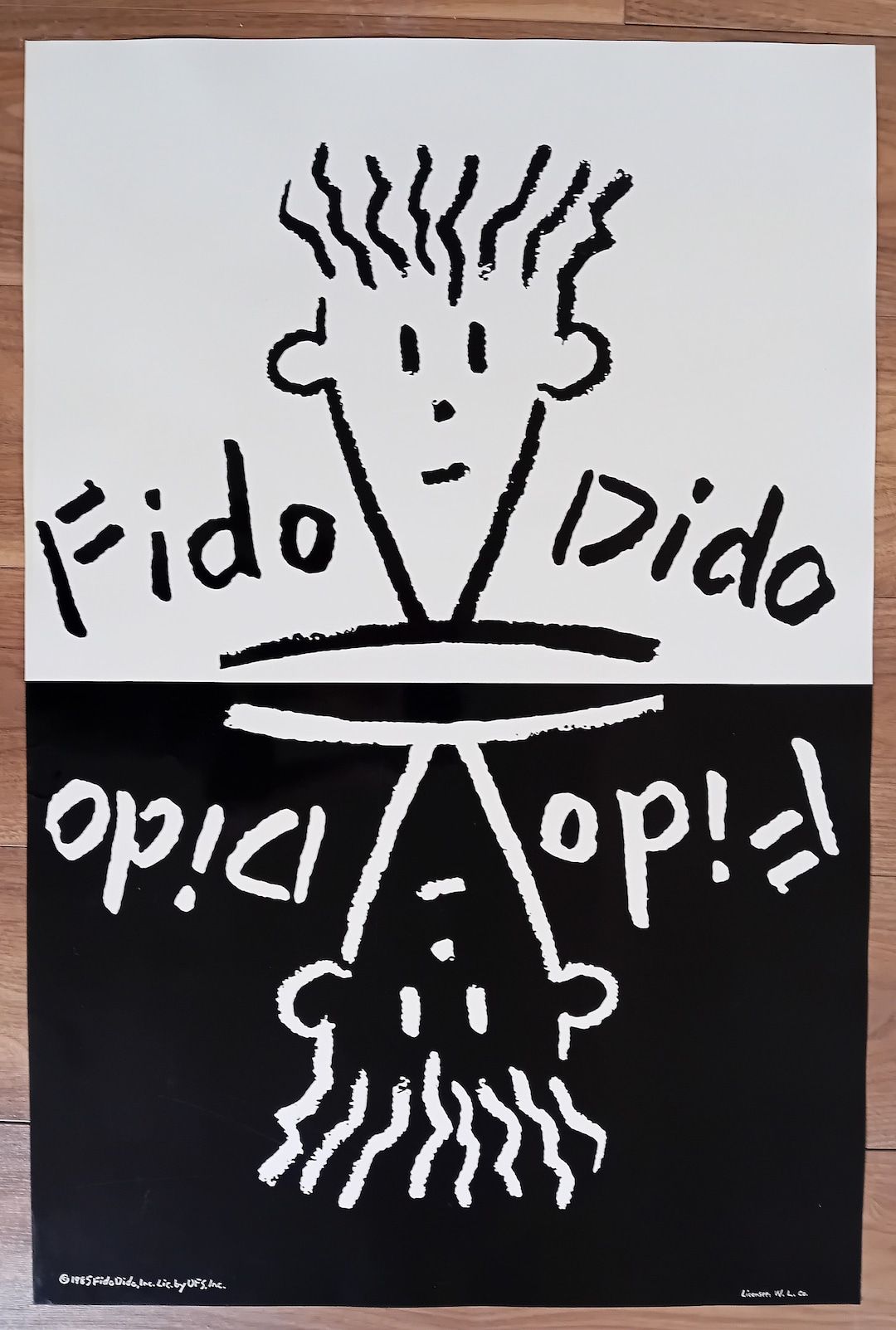 1080x1603 Fido Dido Authentic 1985 Poster