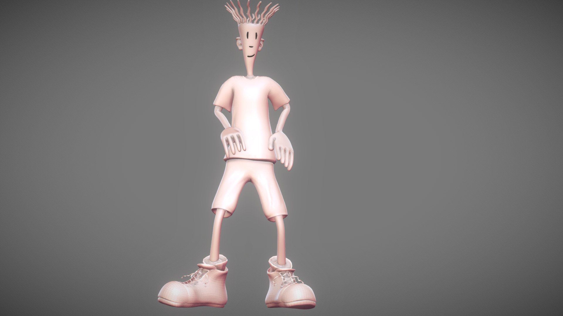 1920x1080 Fido Dido Rigged and Printable model by generalista3D [9e3Dd74]