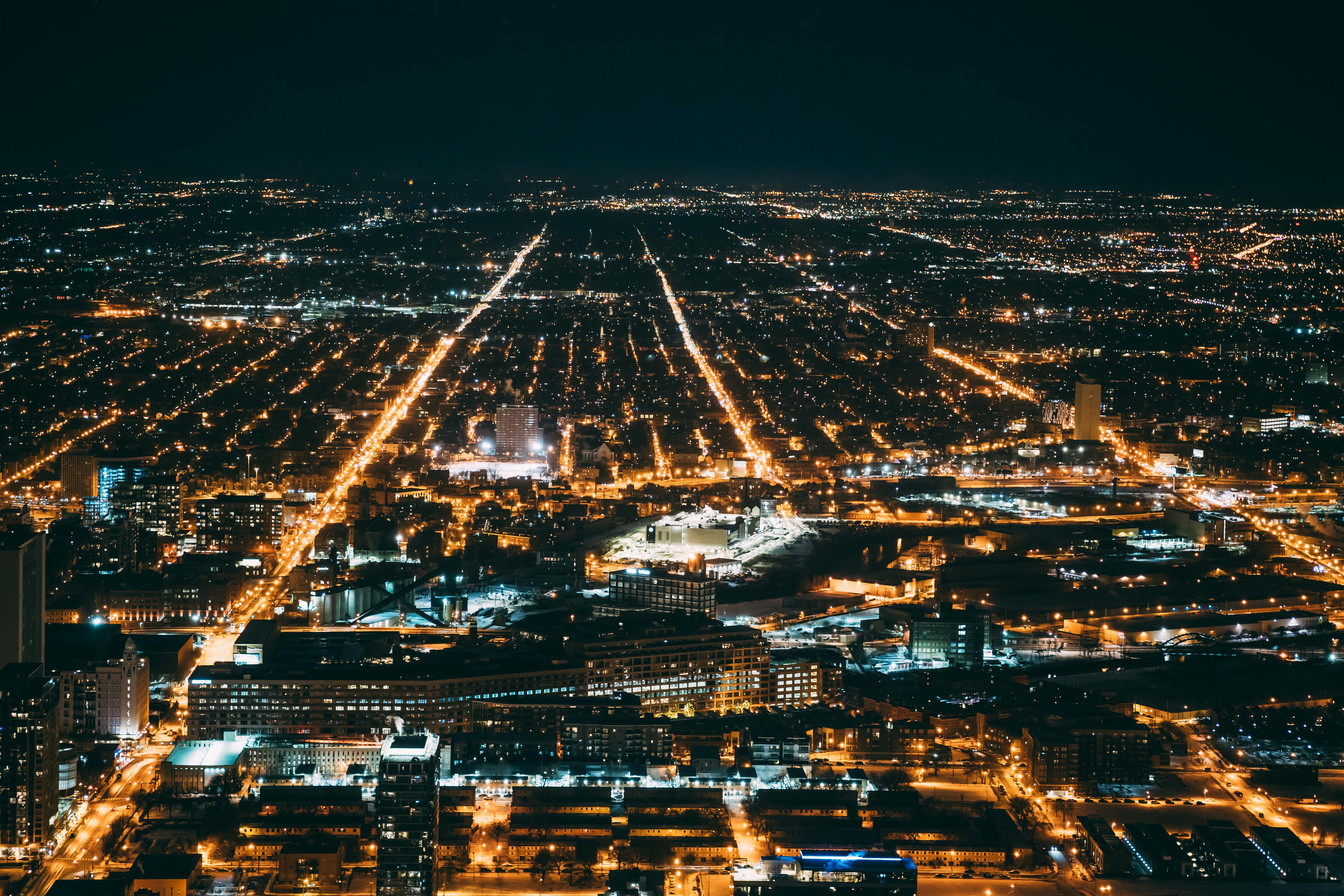 6000x4000 Aerial Shot Of City · Free