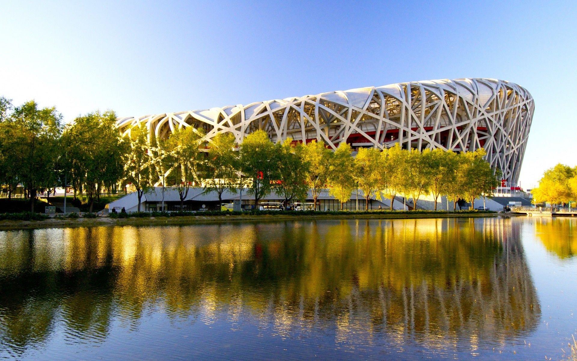 1920x1200 Beijing Birds Nest Stadium 3