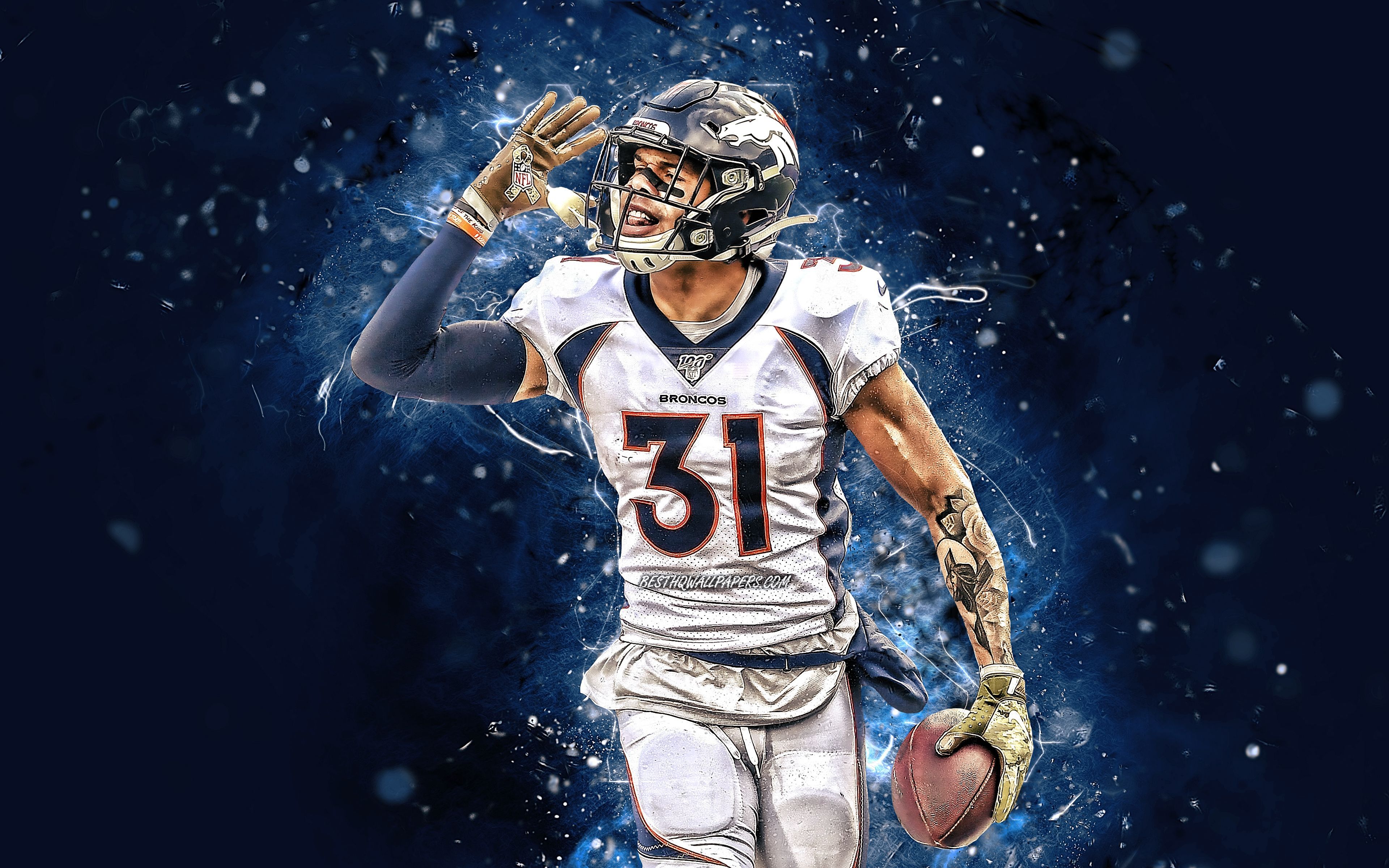 3840x2400 Justin Simmons Wallpaper