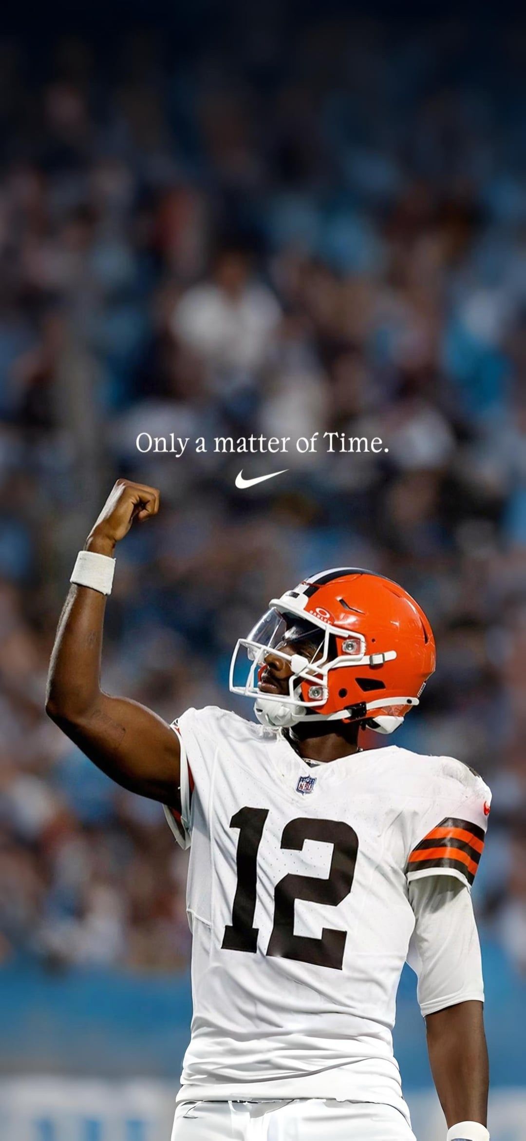 1080x2340 Made a Shedeur phone wallpaper from the Nike ad!
