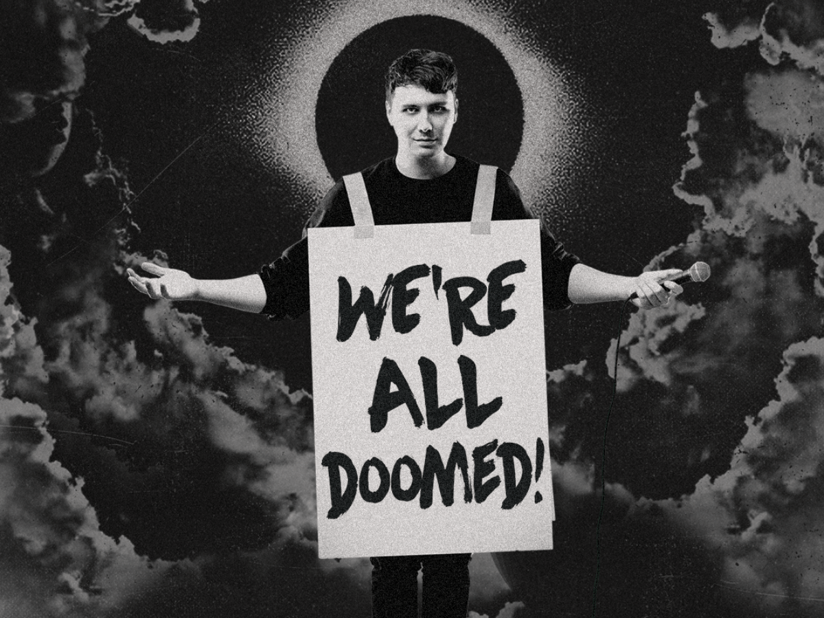 1200x900 DANIEL HOWELL gets candid in solo show WE'RE ALL DOOMED!