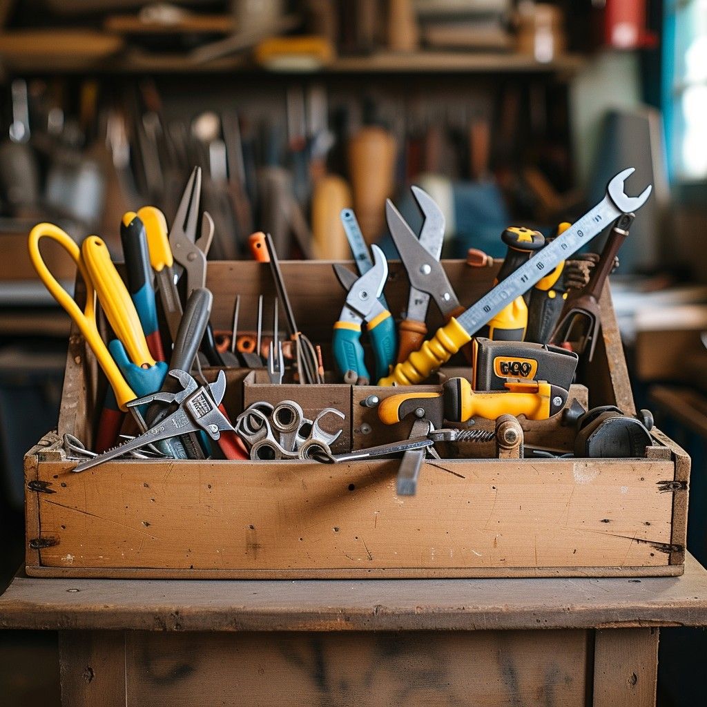 1024x1024 Free Organized Tool Box Image, Tools, Toolbox