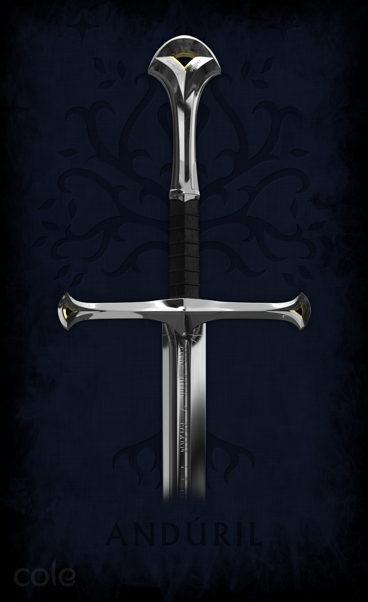 1220x1994 Weapons Of Middle Earth